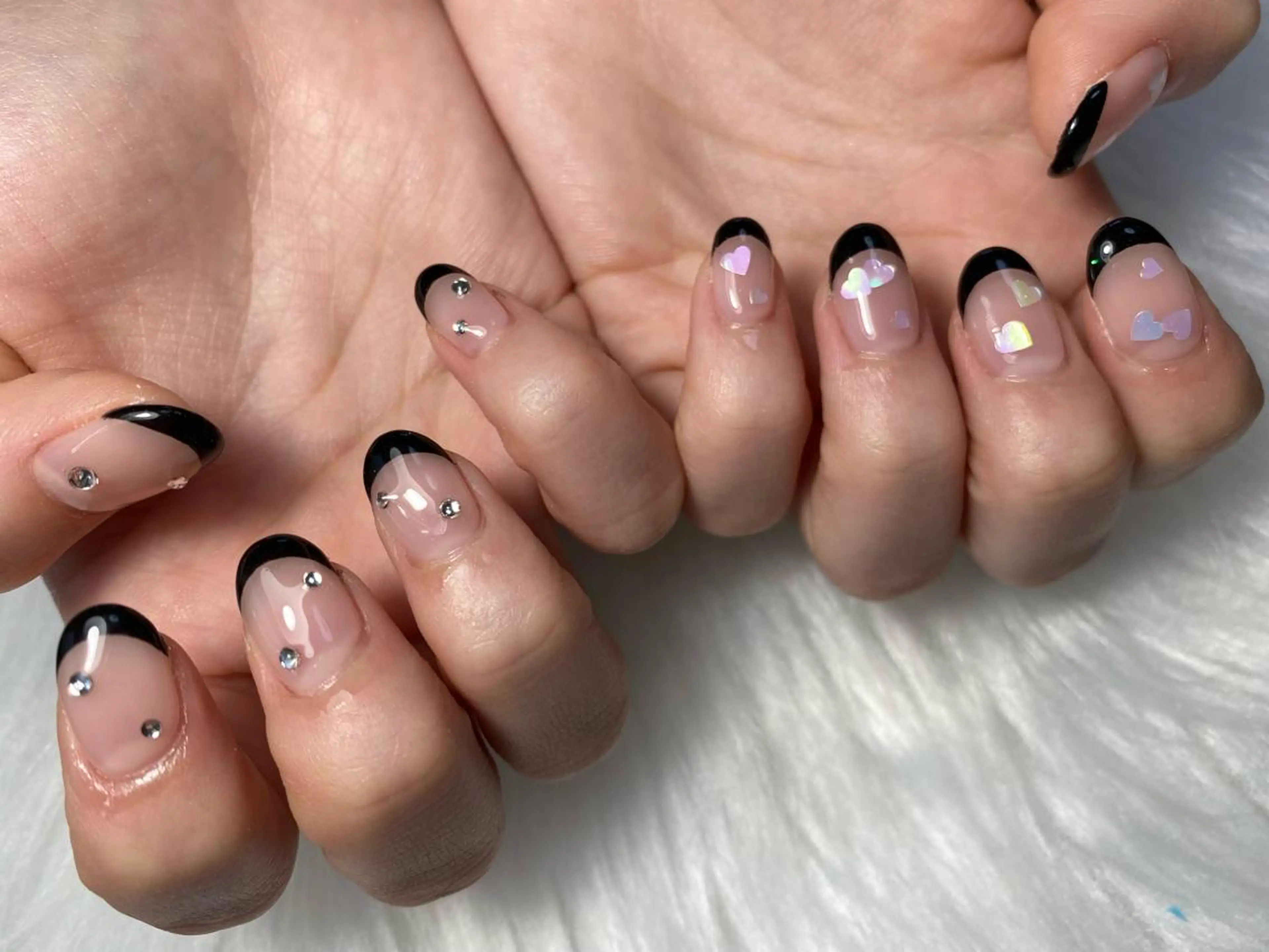 ネイル ハンドネイル Mana‪ ‪·͜· ❤︎‬のネイルデザイン