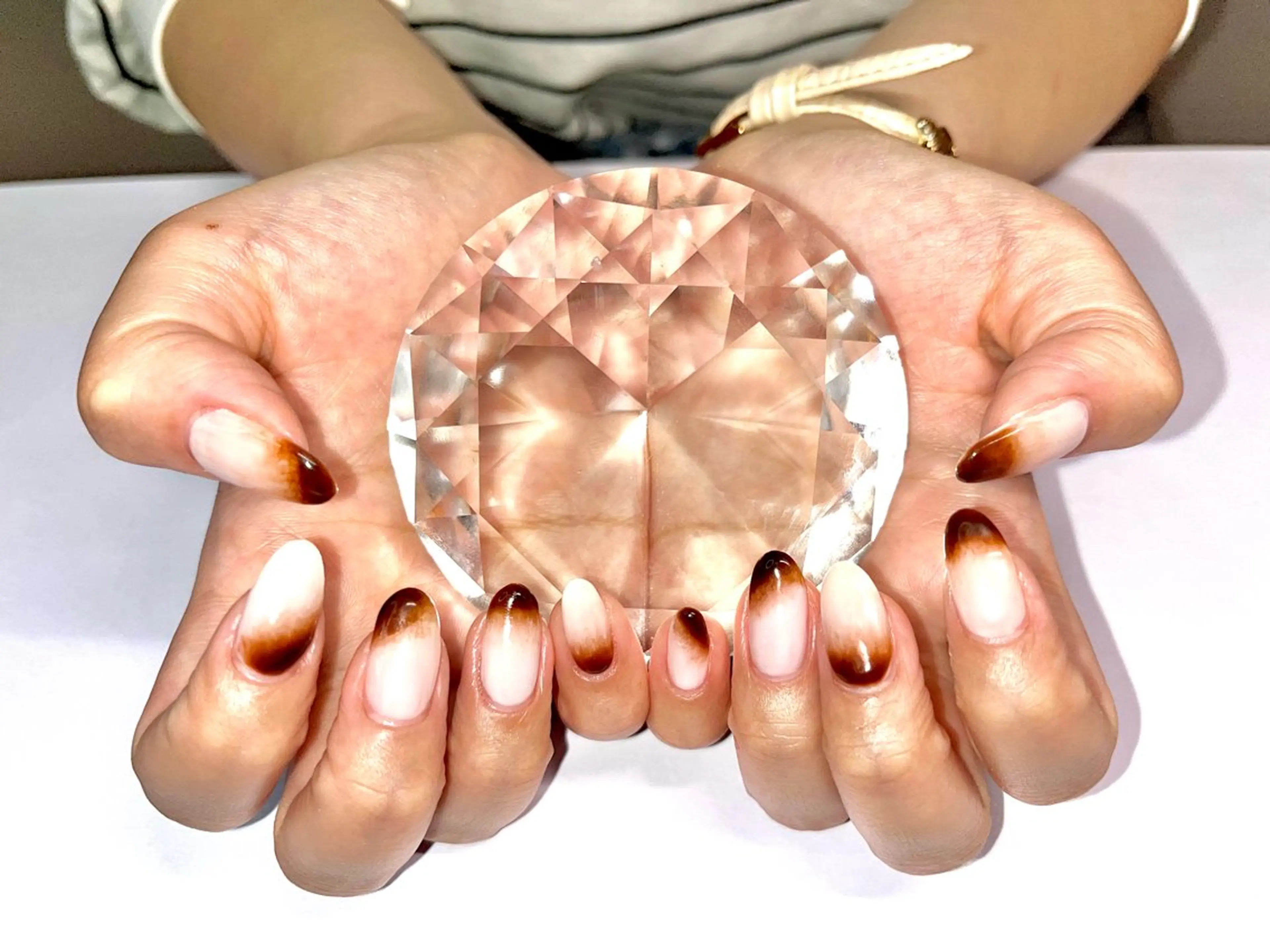 ネイル アートネイル 持ち込み ニュアンスネイル オフィスネイル ワンカラーネイル ハンドネイル プライベートサロン N's Nailのネイルデザイン