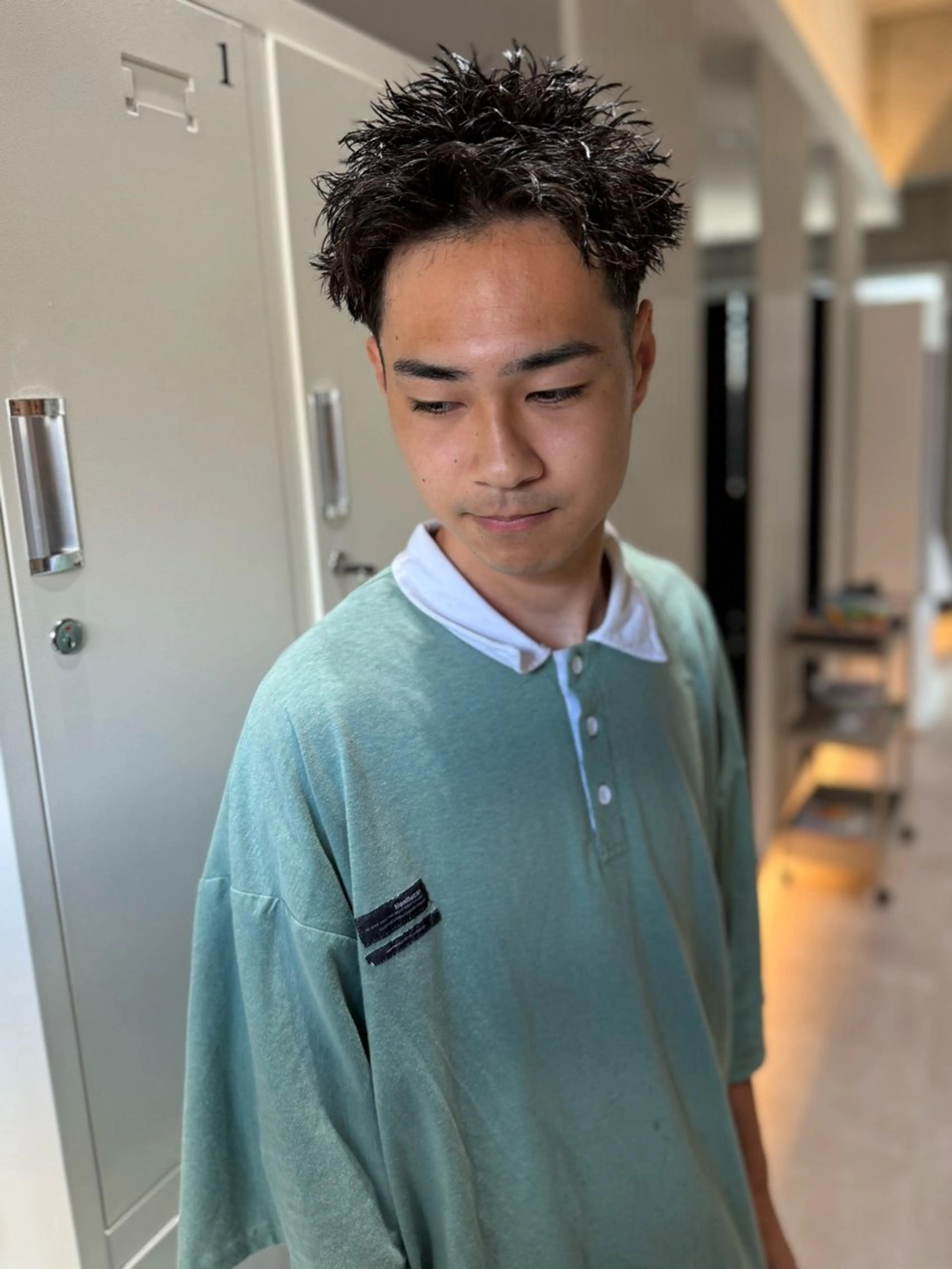 ショート カット メンズ/パーマ 代表　岡　大斗のヘアスタイル