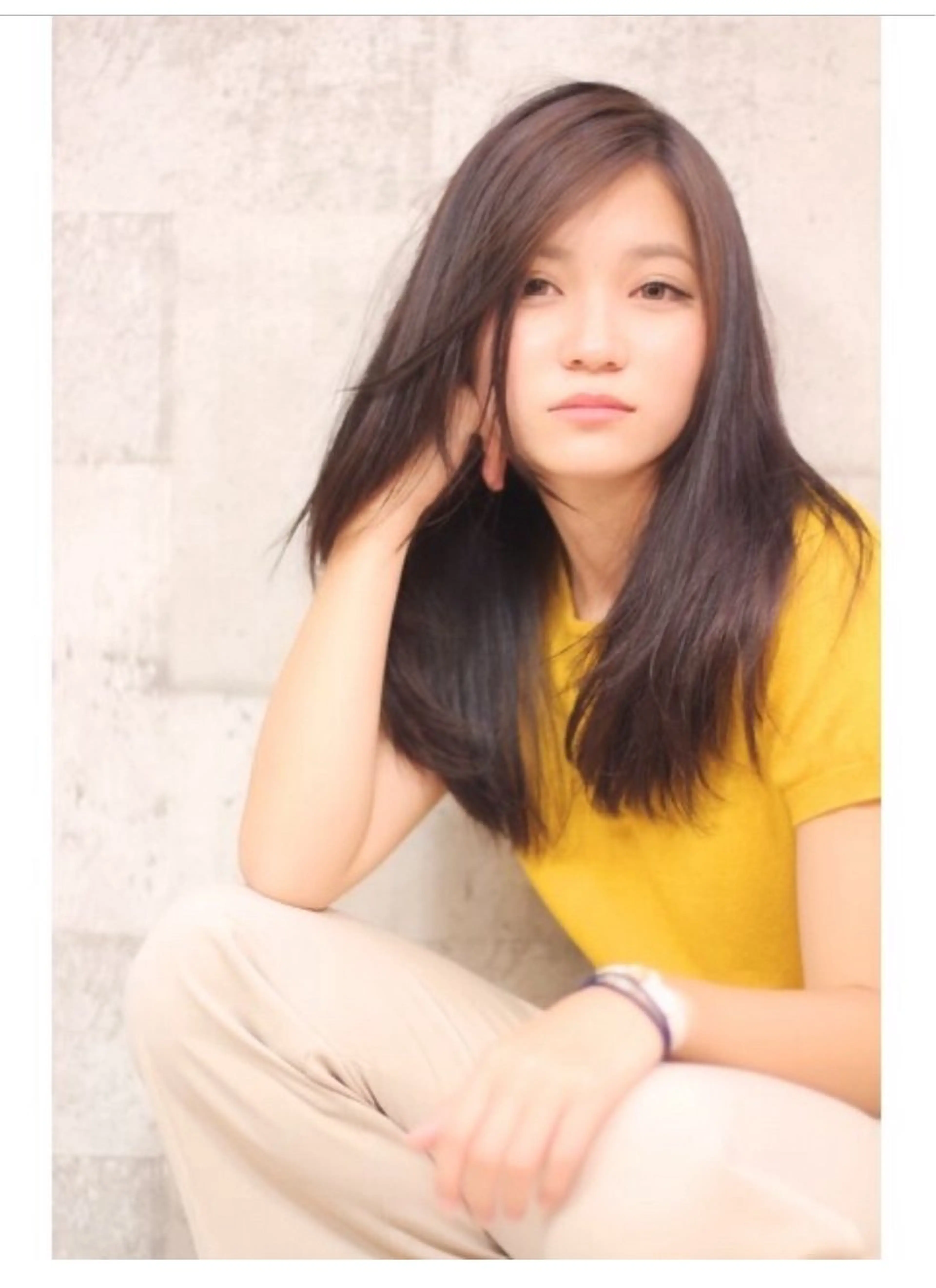 【🌸髪質改善🌸】韓国風レイヤーカット☘️＆髪質改善成分配合sp✨️＆7STEPsトリートメントの写真