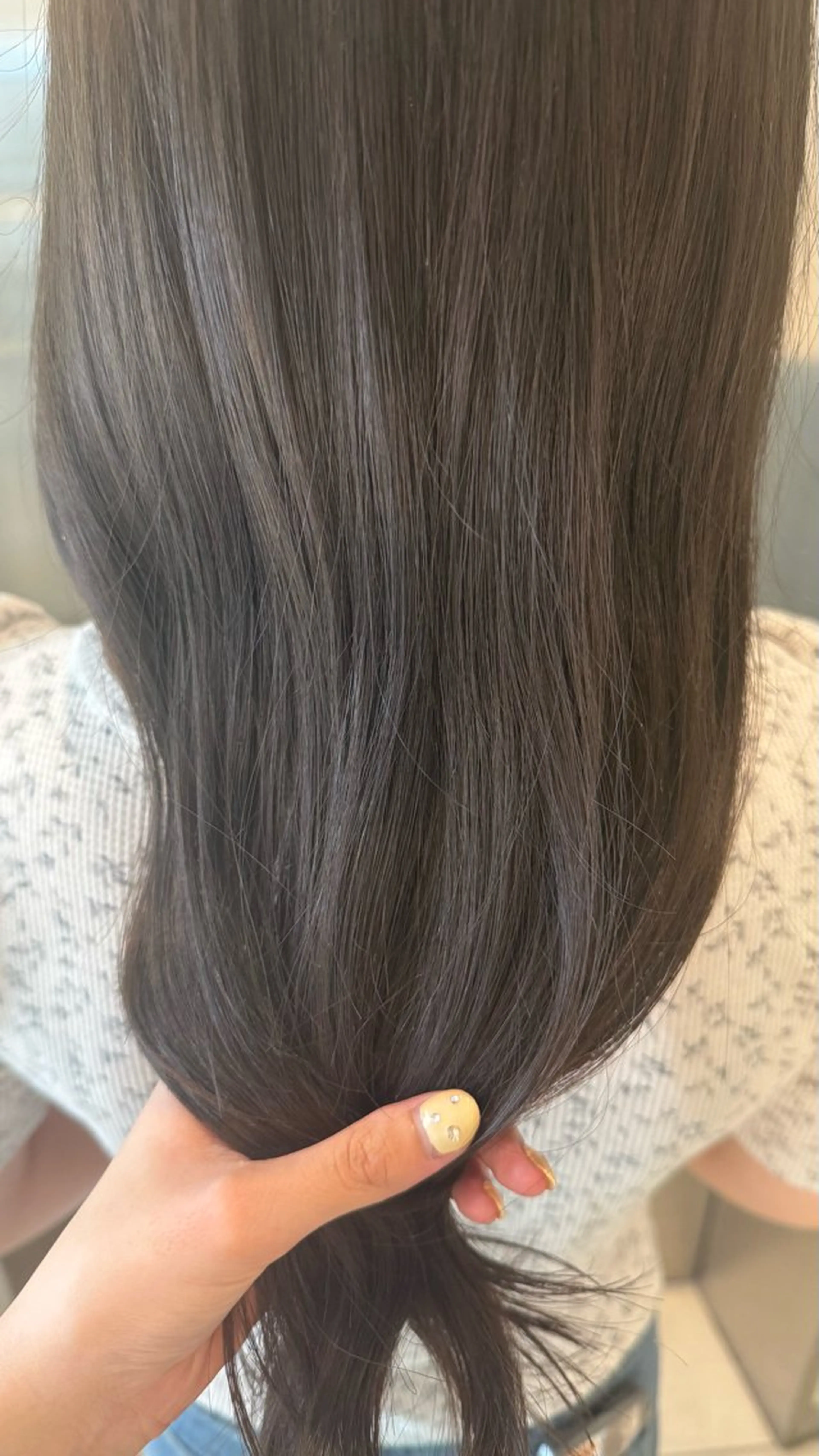 セミロング ヘアカラー トリートメント RUKA🩰透明感 寒色カラー/レイヤーのヘアスタイル