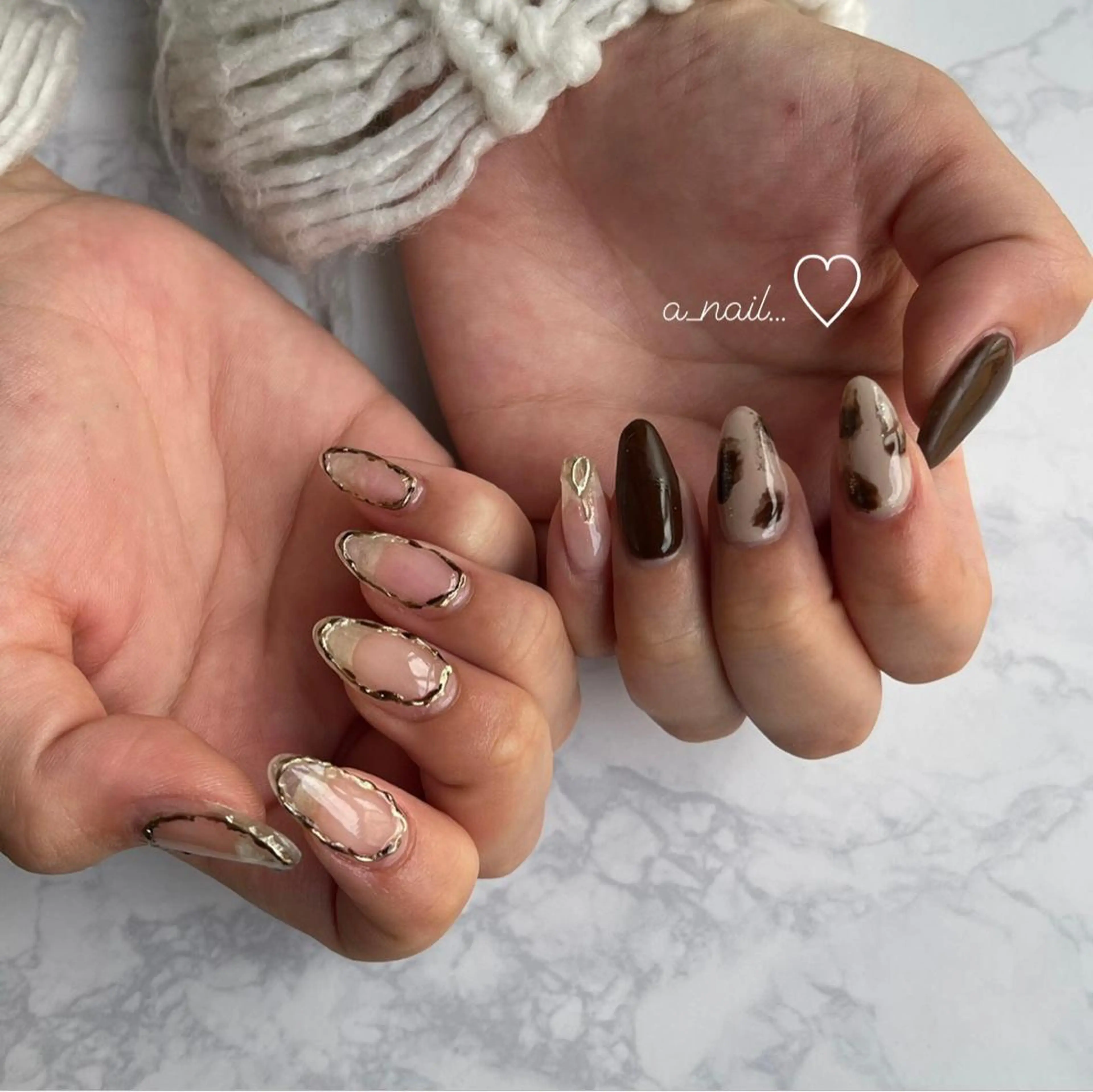 ネイル 菅 恵奈のネイルデザイン