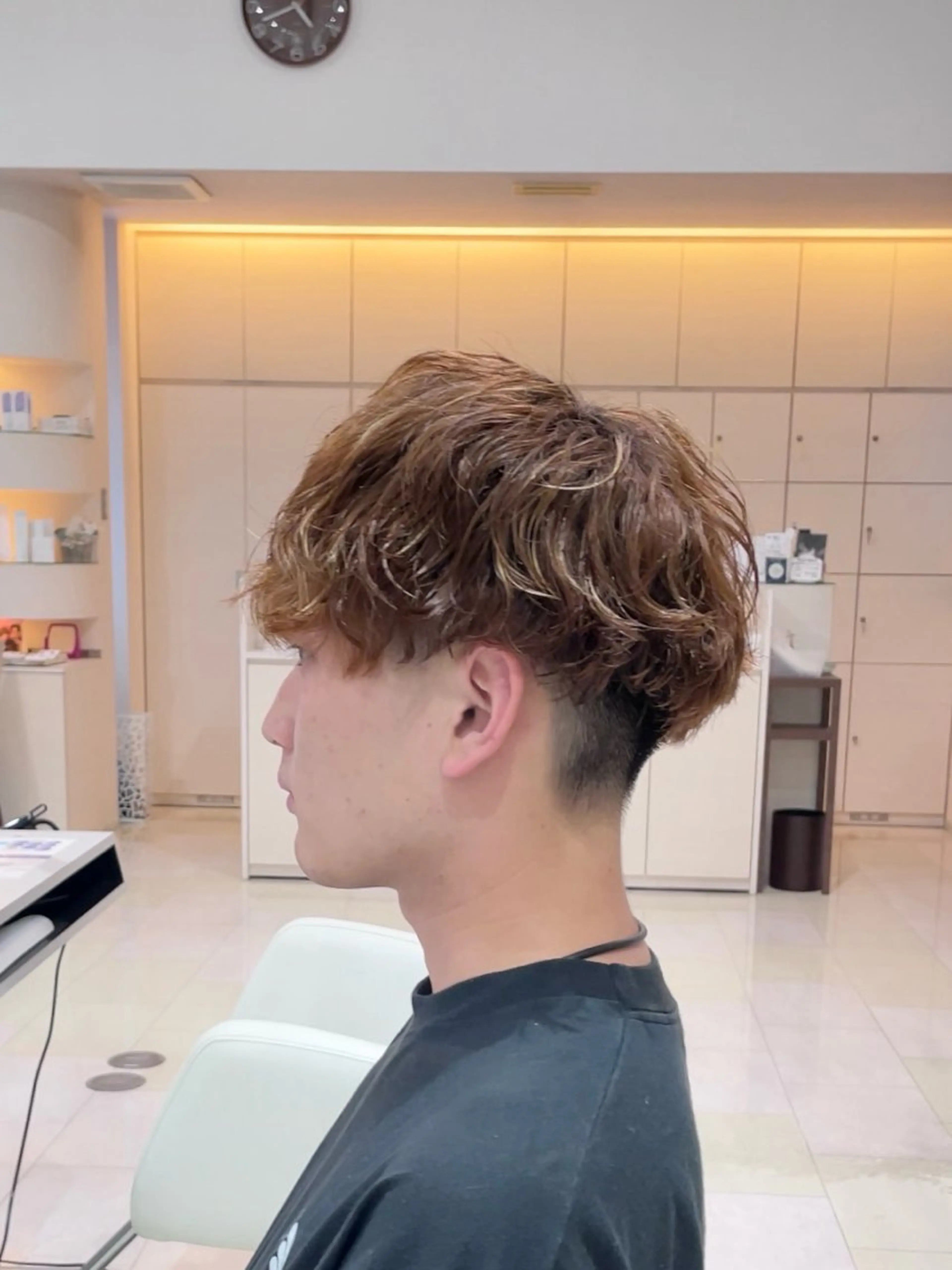 パーマ メンズ カット パーマ GRAZIE due所属・シャドウパーマ ・波巻き/篠谷祐輝のヘアスタイル