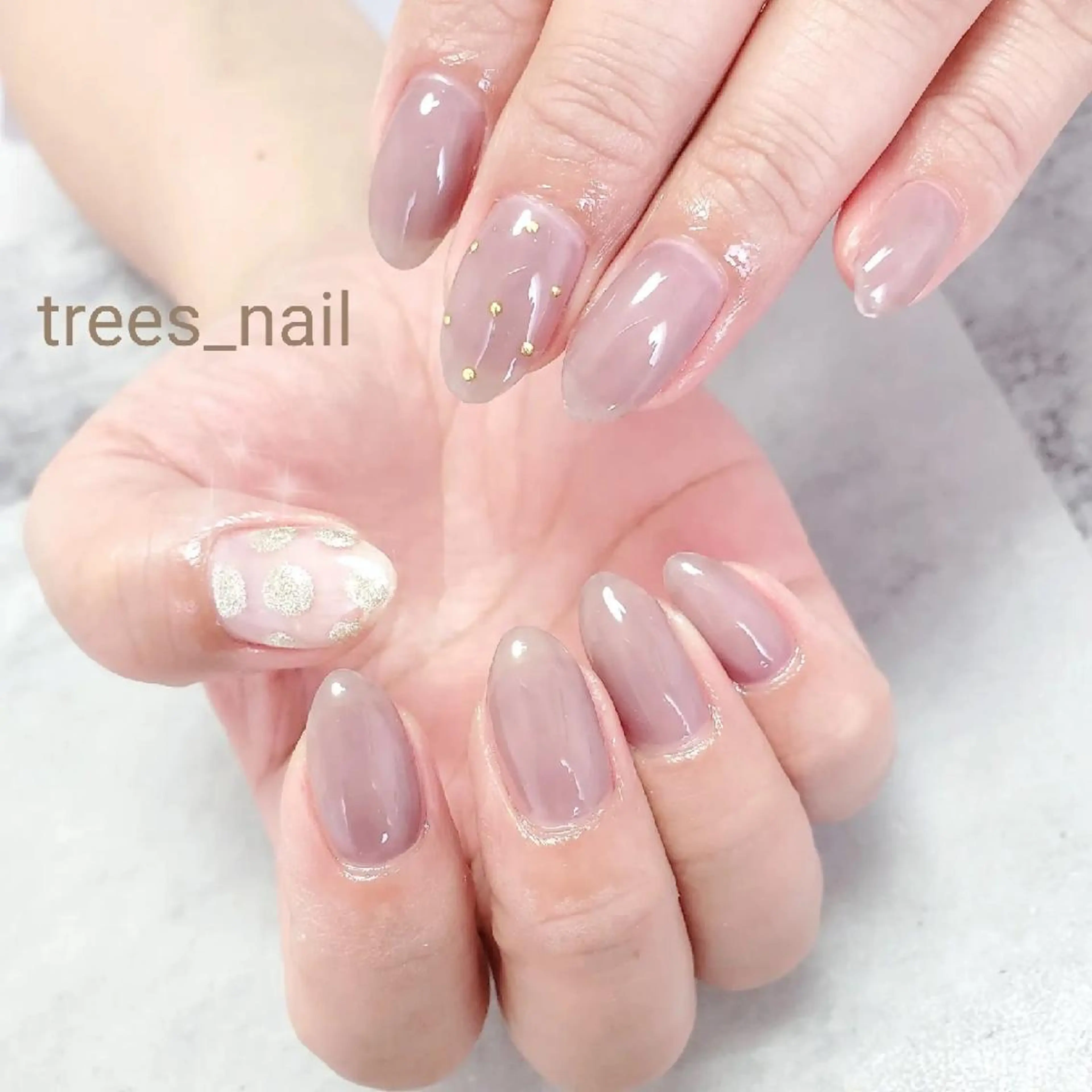 ネイル trees_ nailのネイルデザイン