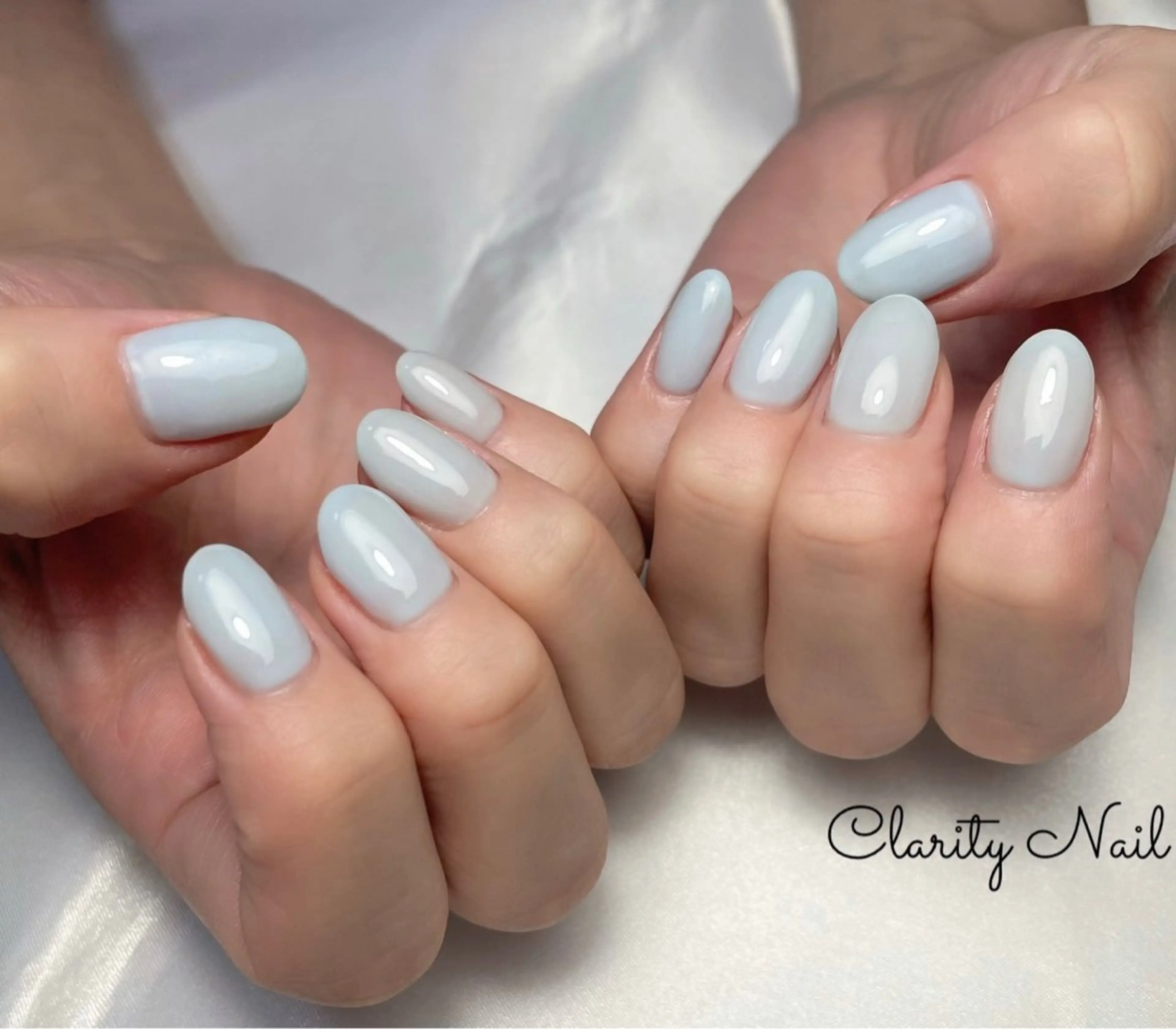 ネイル ワンカラーネイル ハンドネイル Clarity Nailのネイルデザイン