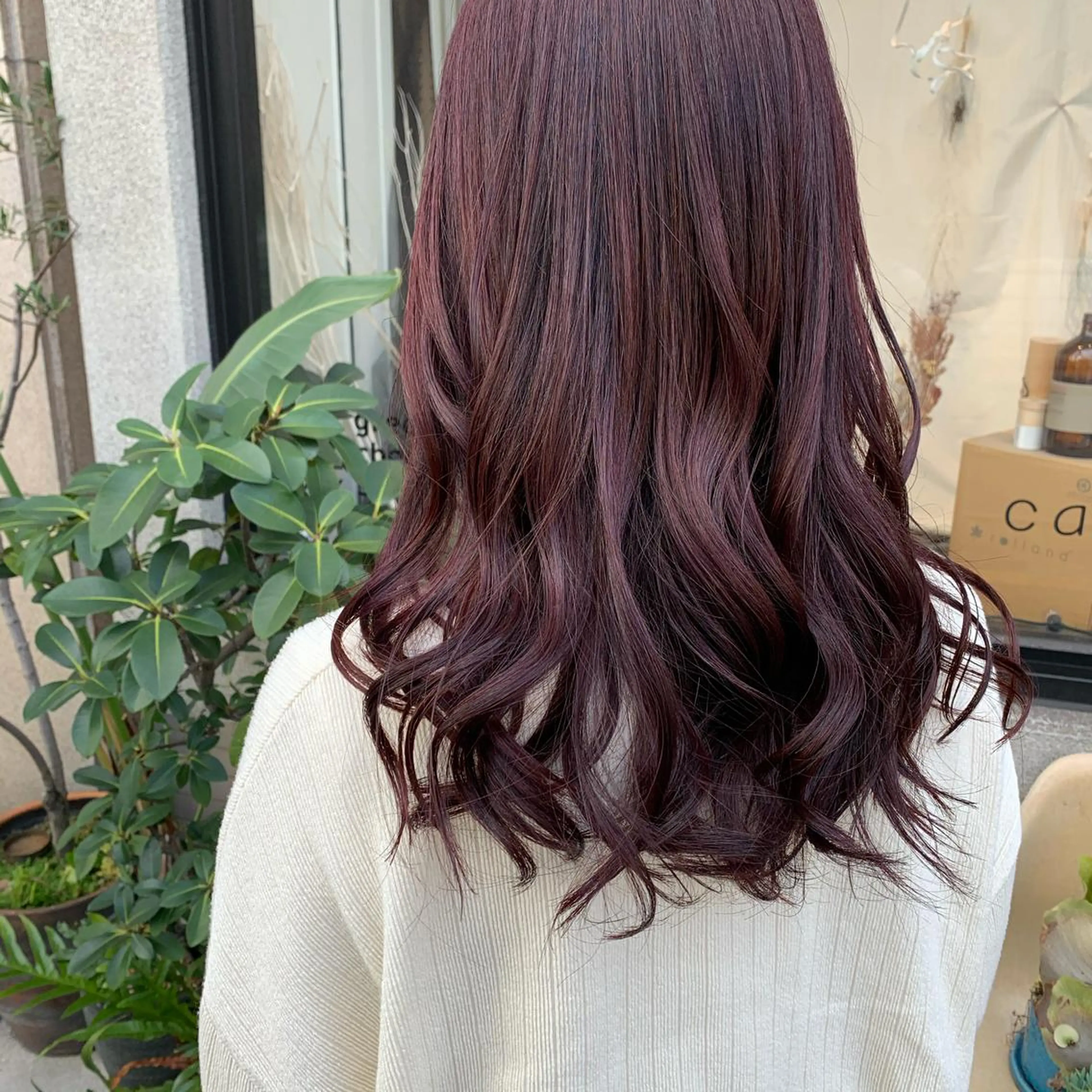 ロング カット ヘアカラー トリートメント 艶髪color💎髪 質改善ストレート大吉のヘアスタイル