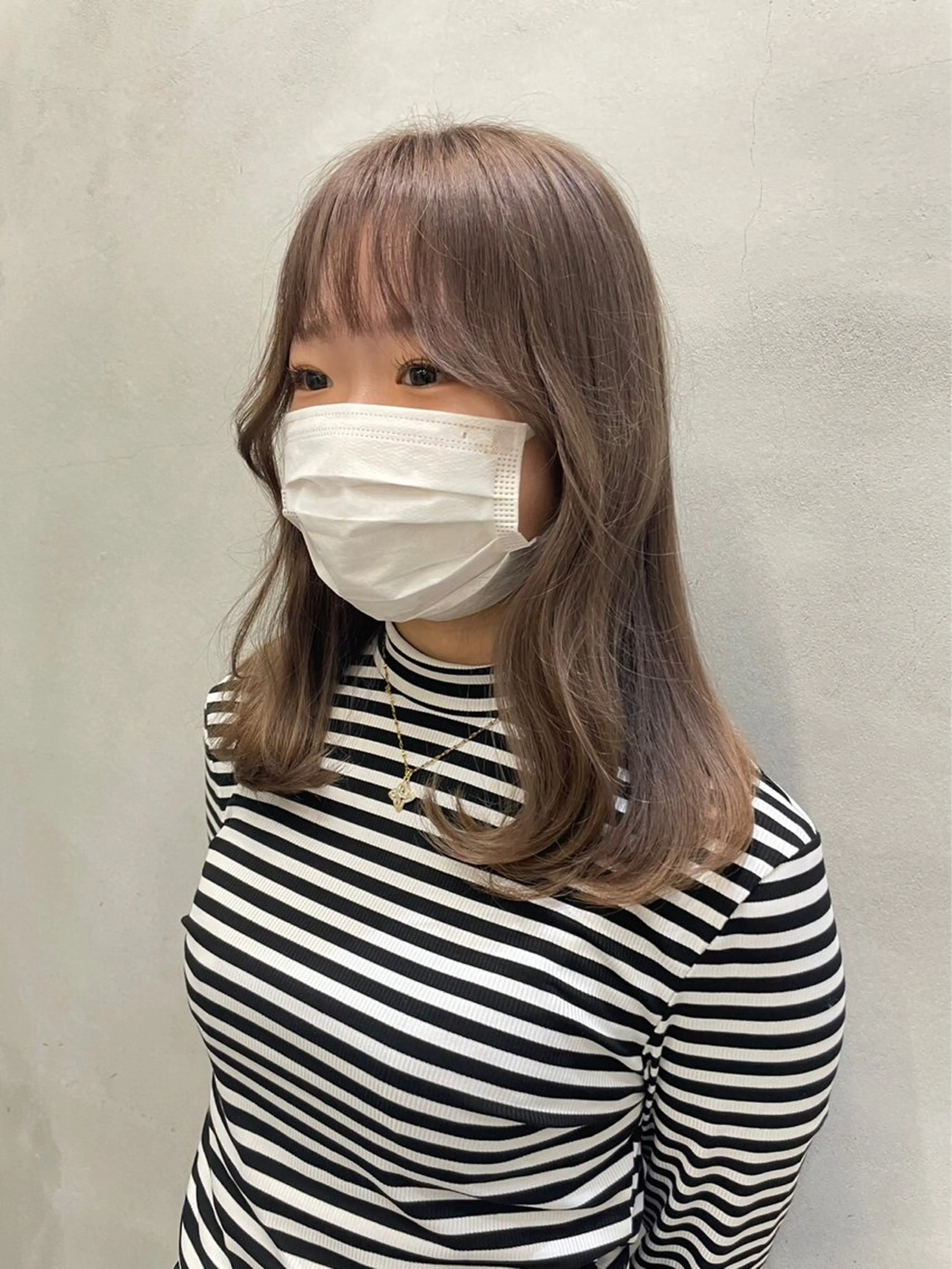 カラー muku所属・レディースカット モデル/ayunaのヘアスタイル