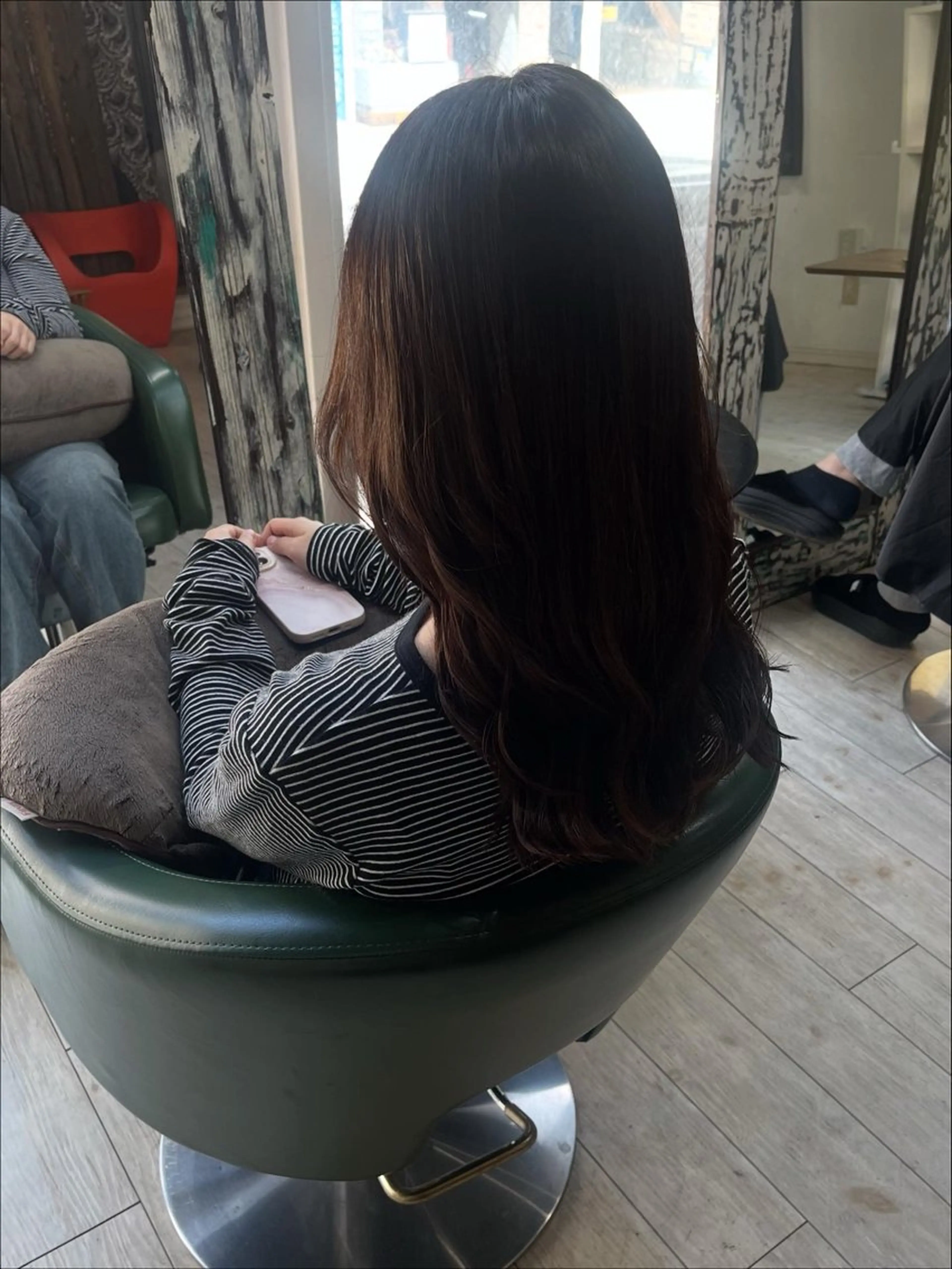 カラー ヘアカラー トリートメント Orque duex misonoのヘアスタイル