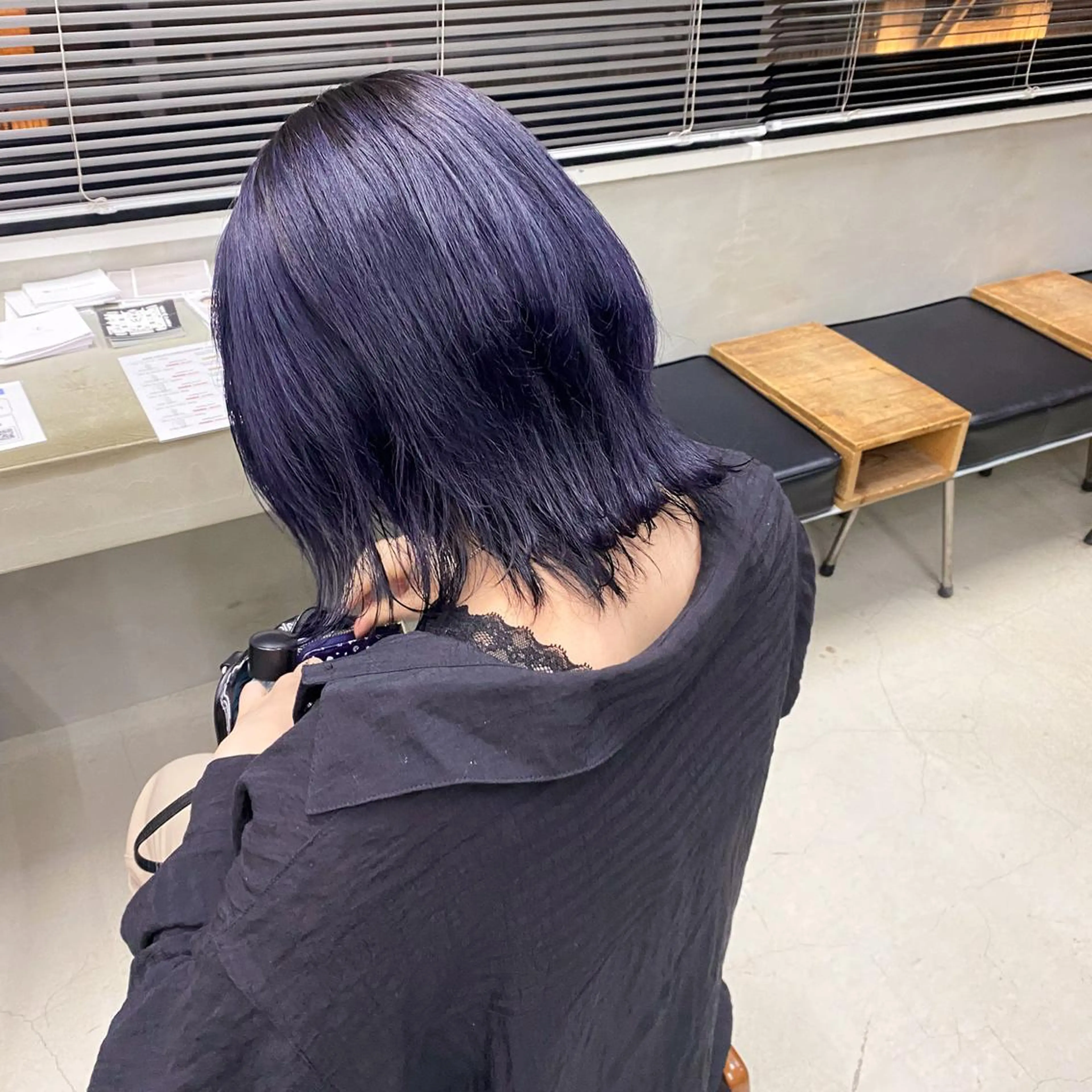 ミディアム カラー 村田 春歌のヘアスタイル