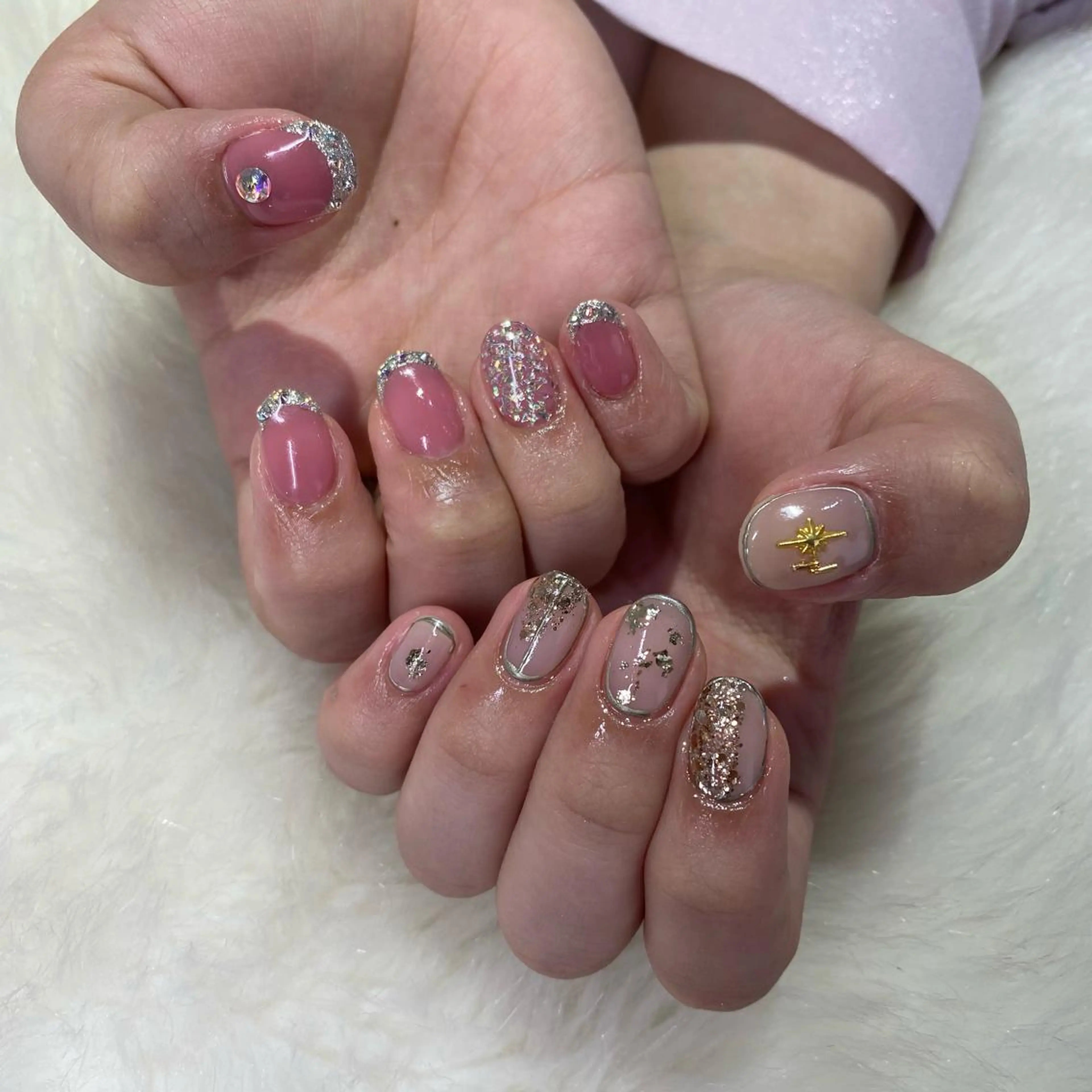 ネイル Amber21.所属・Nagahama Akariのネイルデザイン