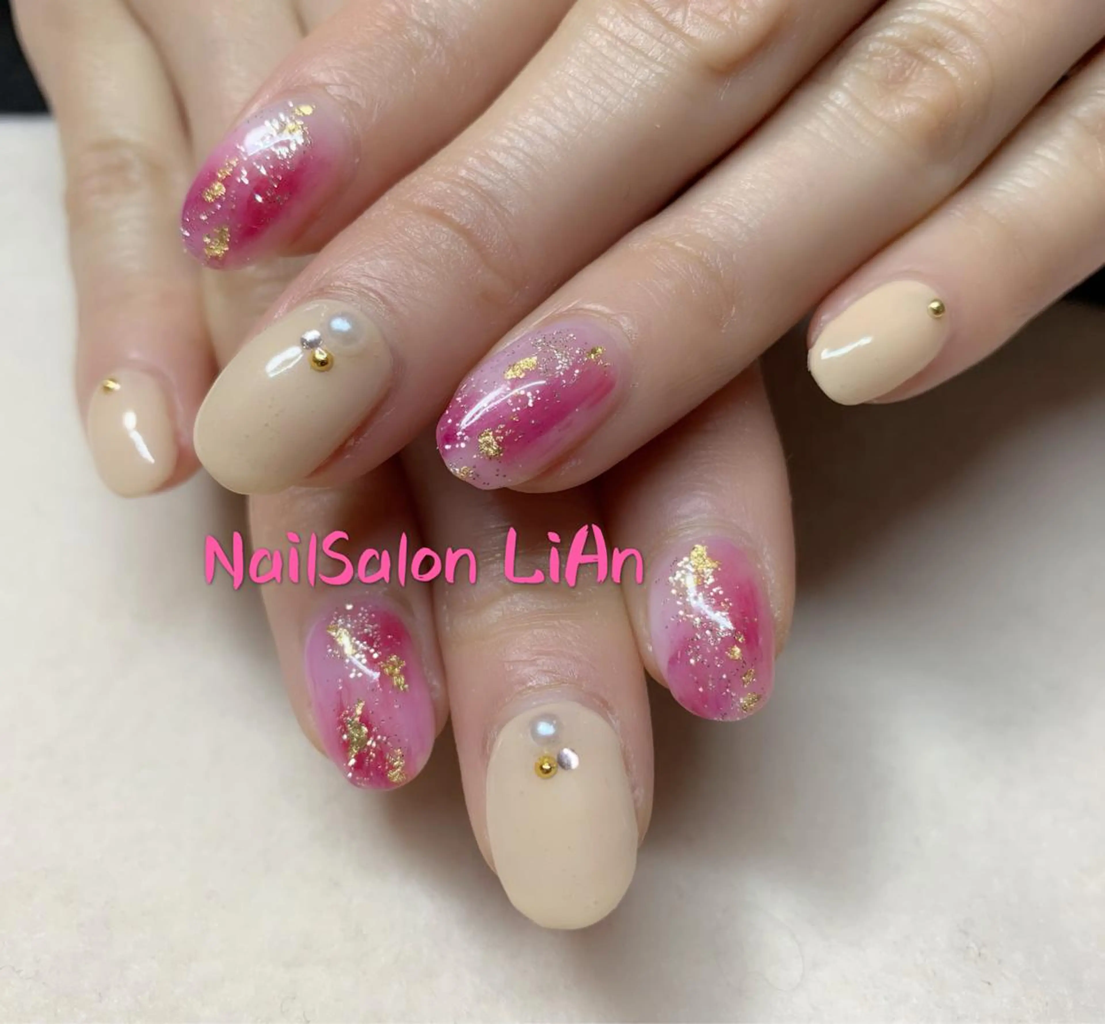 ネイル 持ち込み NailSalon LiAnのネイルデザイン