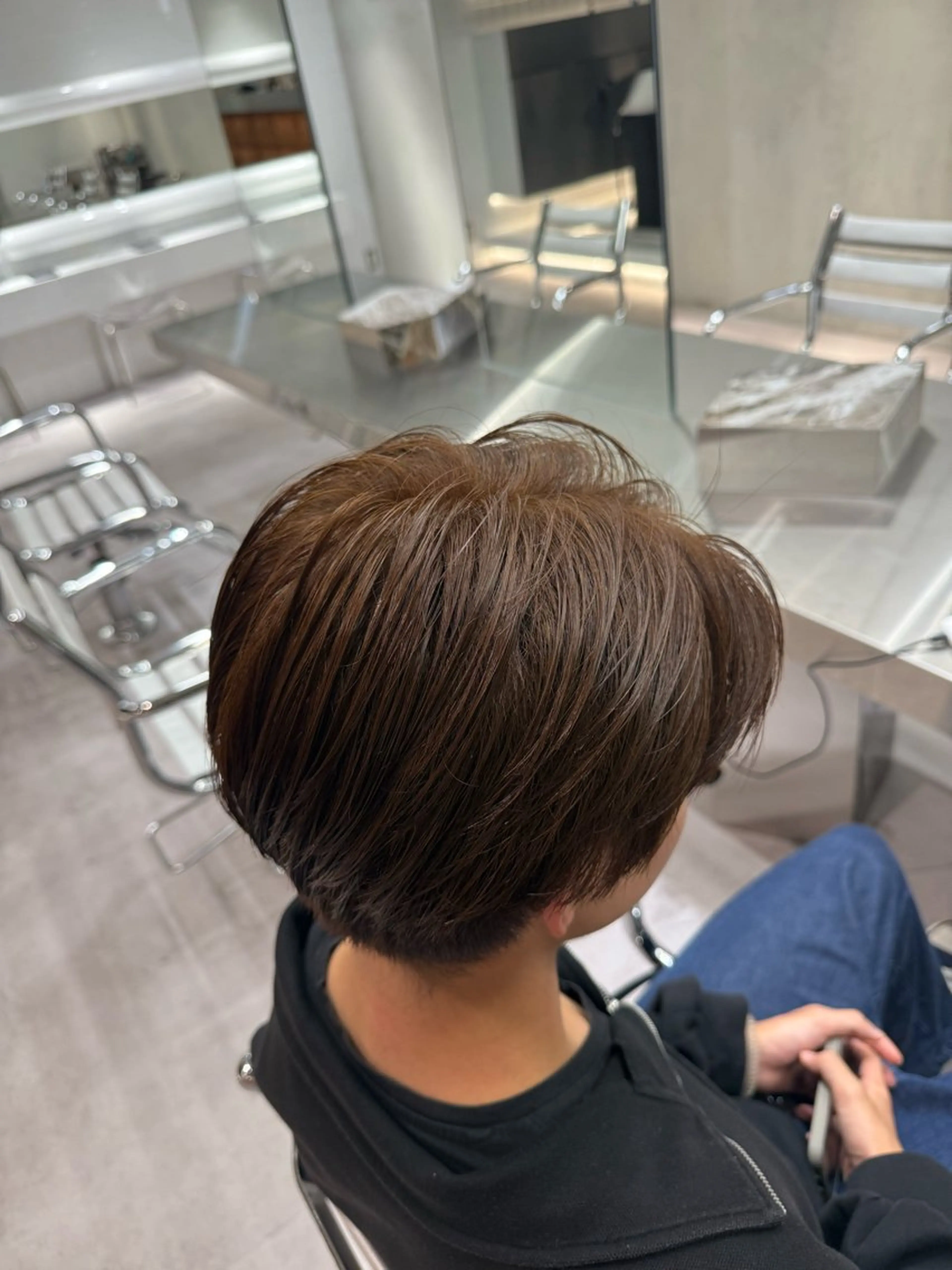 ショート カラー メンズ 【MEN'S HAIR U】 渋谷 メンズサロン所属・金田 颯太のヘアスタイル