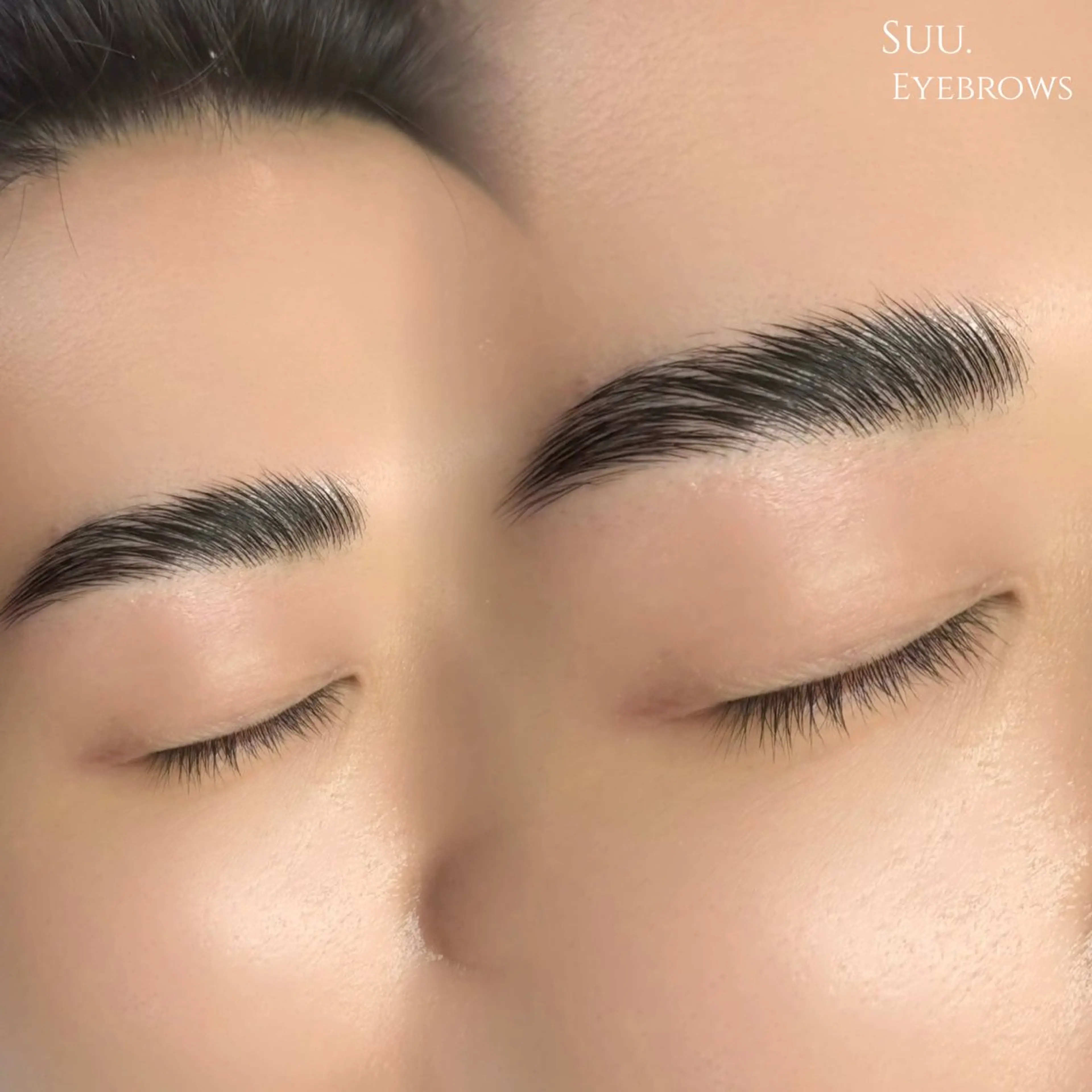 【2回目以降の方】メンズ王道垢抜け👦🏻👑眉毛wax➕毛流れ矯正眉毛パーマ 毛抜き・仕上げメイク付◎¥6,200の写真