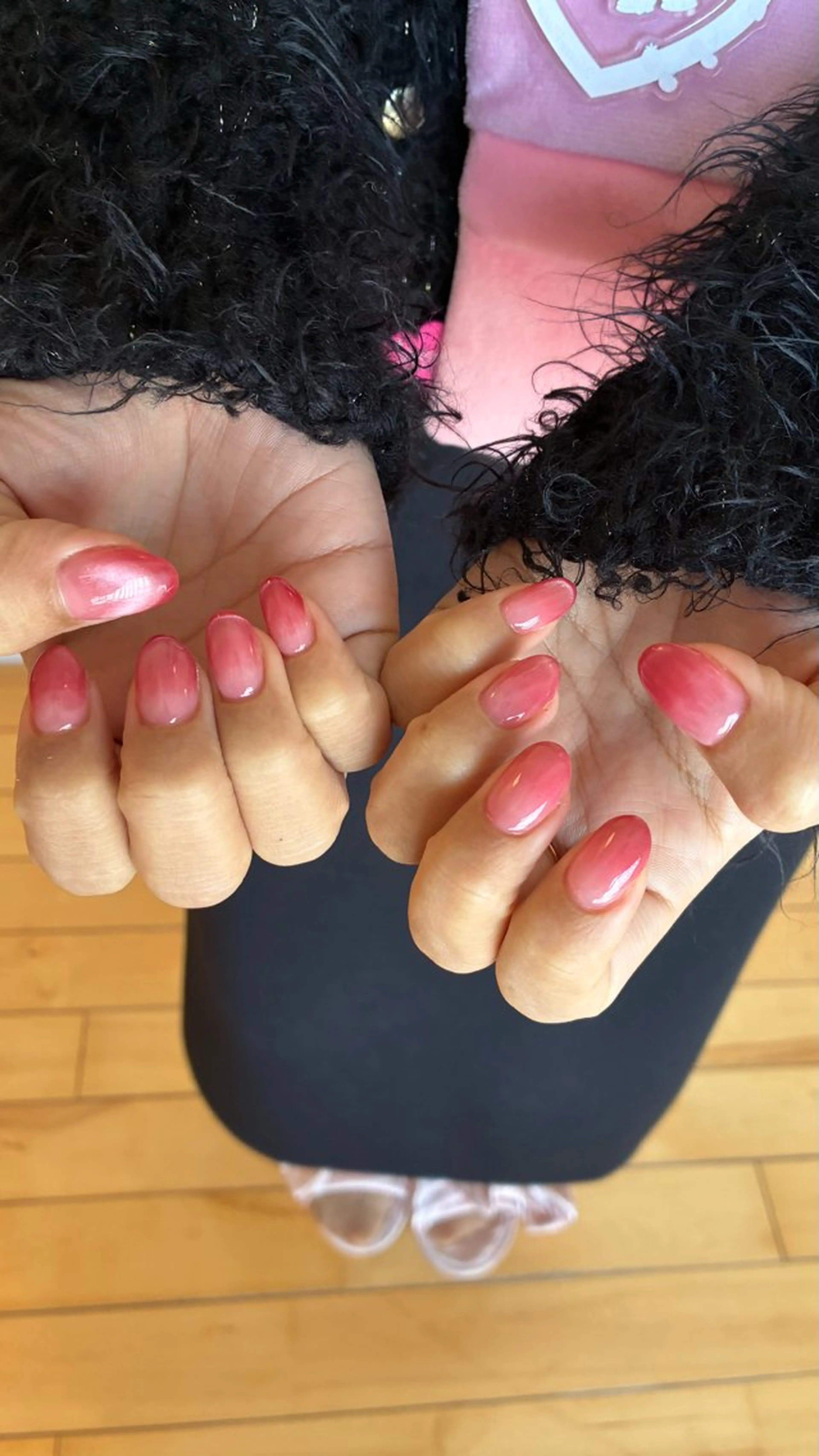 ネイル ジェルネイル マグネットネイル ハンドネイル Nail ヌシん家 AKANEのネイルデザイン