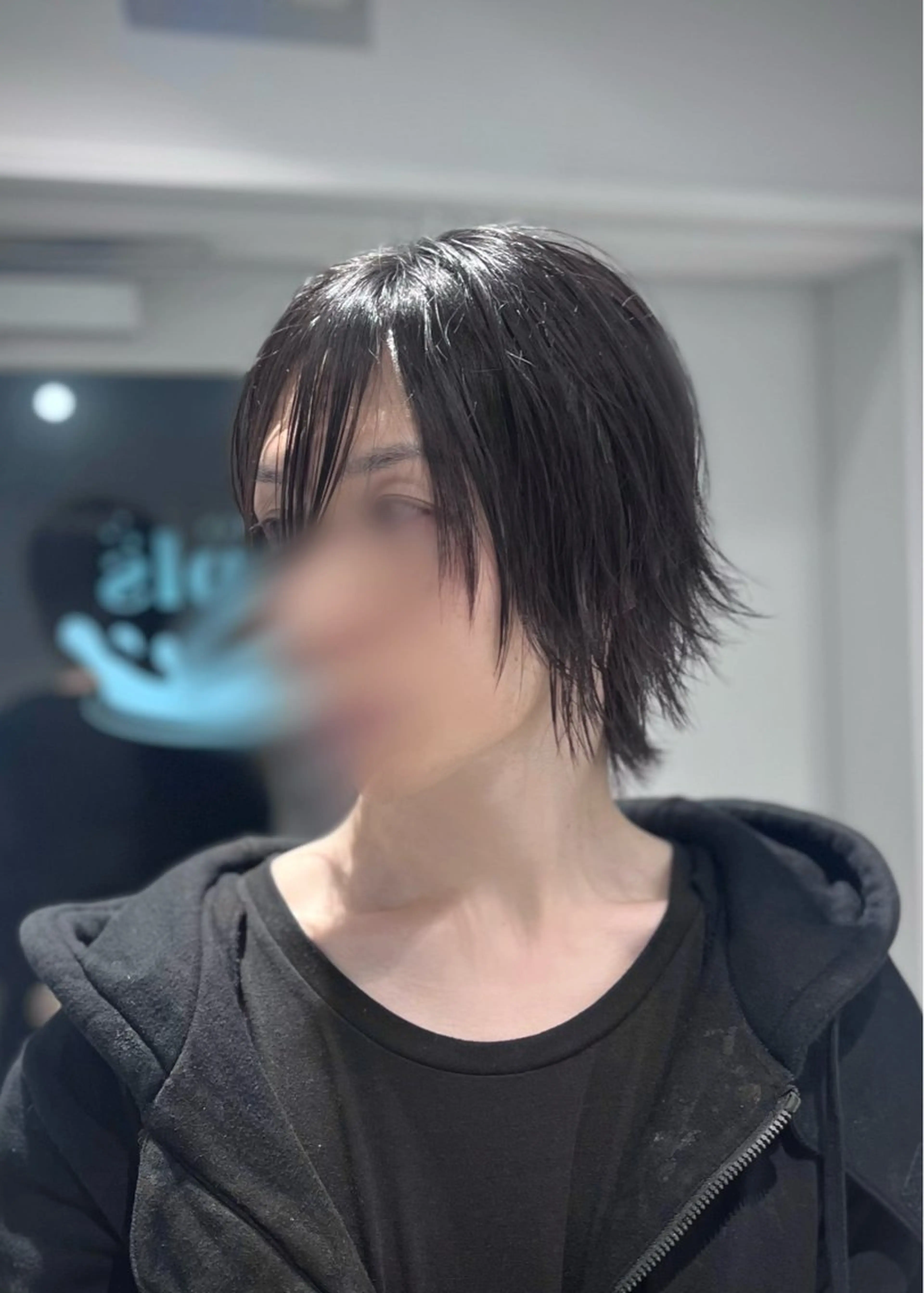 セミロング 無料カットモデル ユナのヘアスタイル