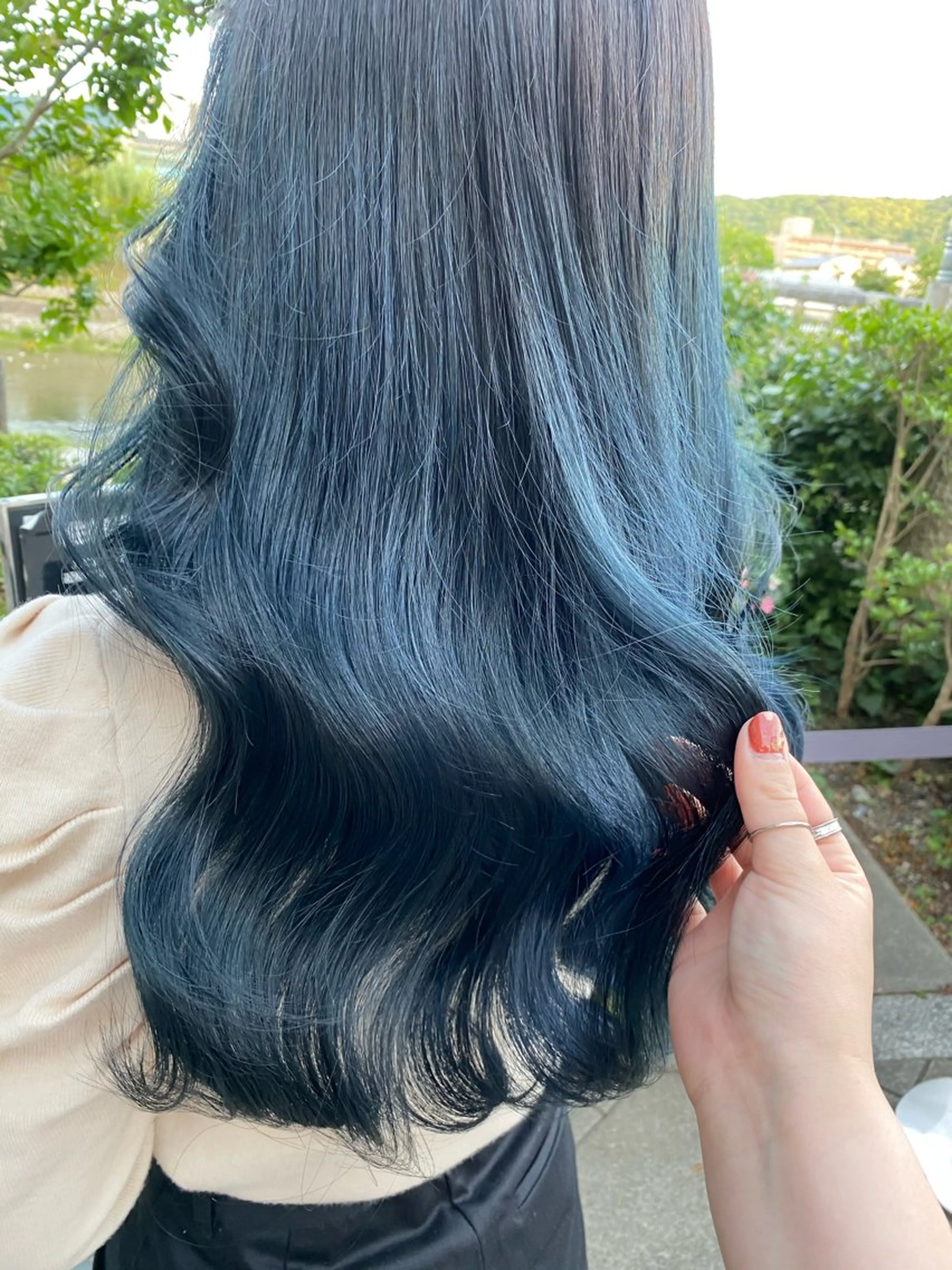 ロング カラー knock【ノック】所属・烏丸韓国ヘア🇰🇷 ayaka🎀のヘアスタイル