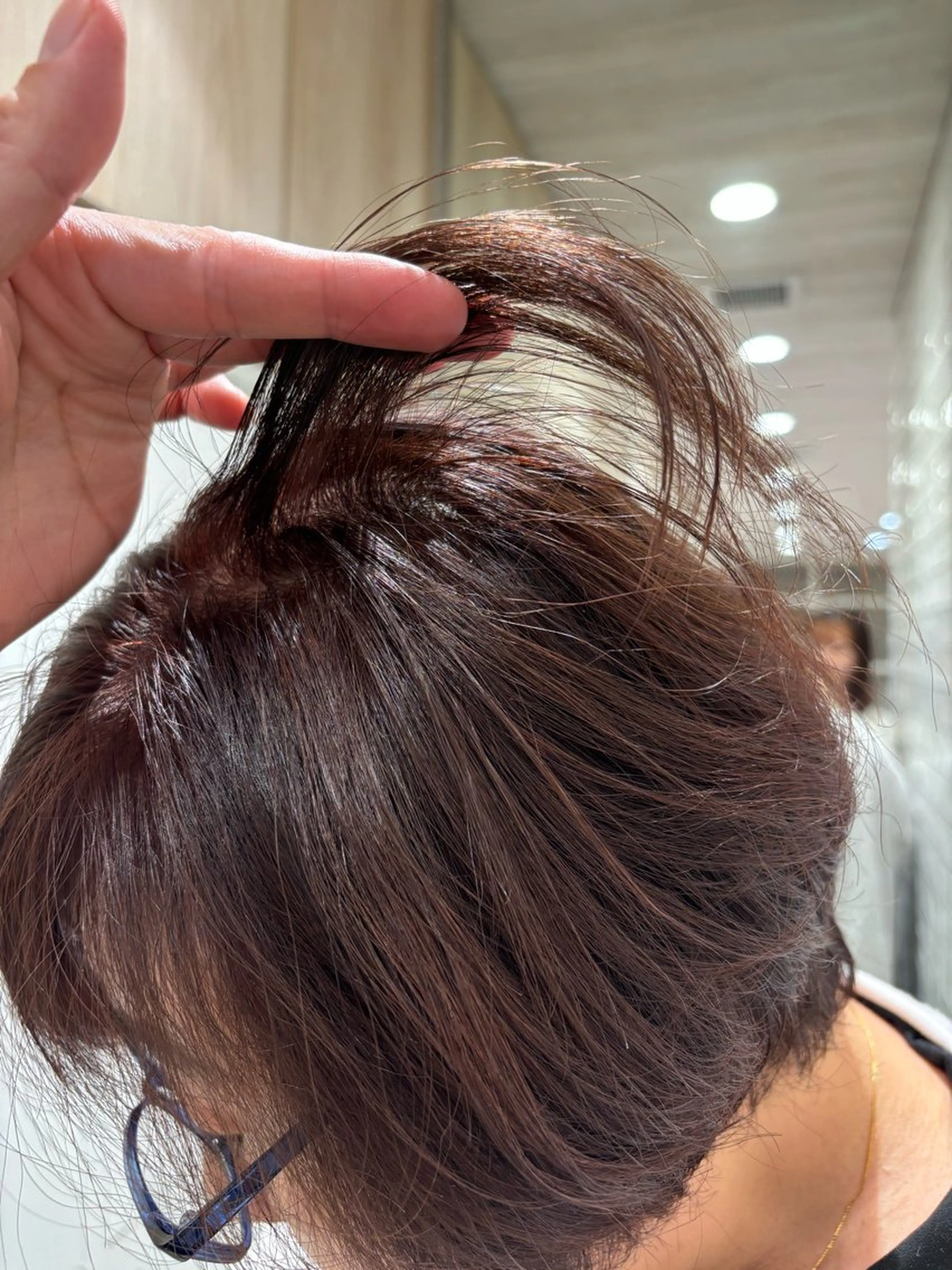 カラー カット 縮毛矯正 レイヤー/ベージュ/ Yurika🐝🌹のヘアスタイル