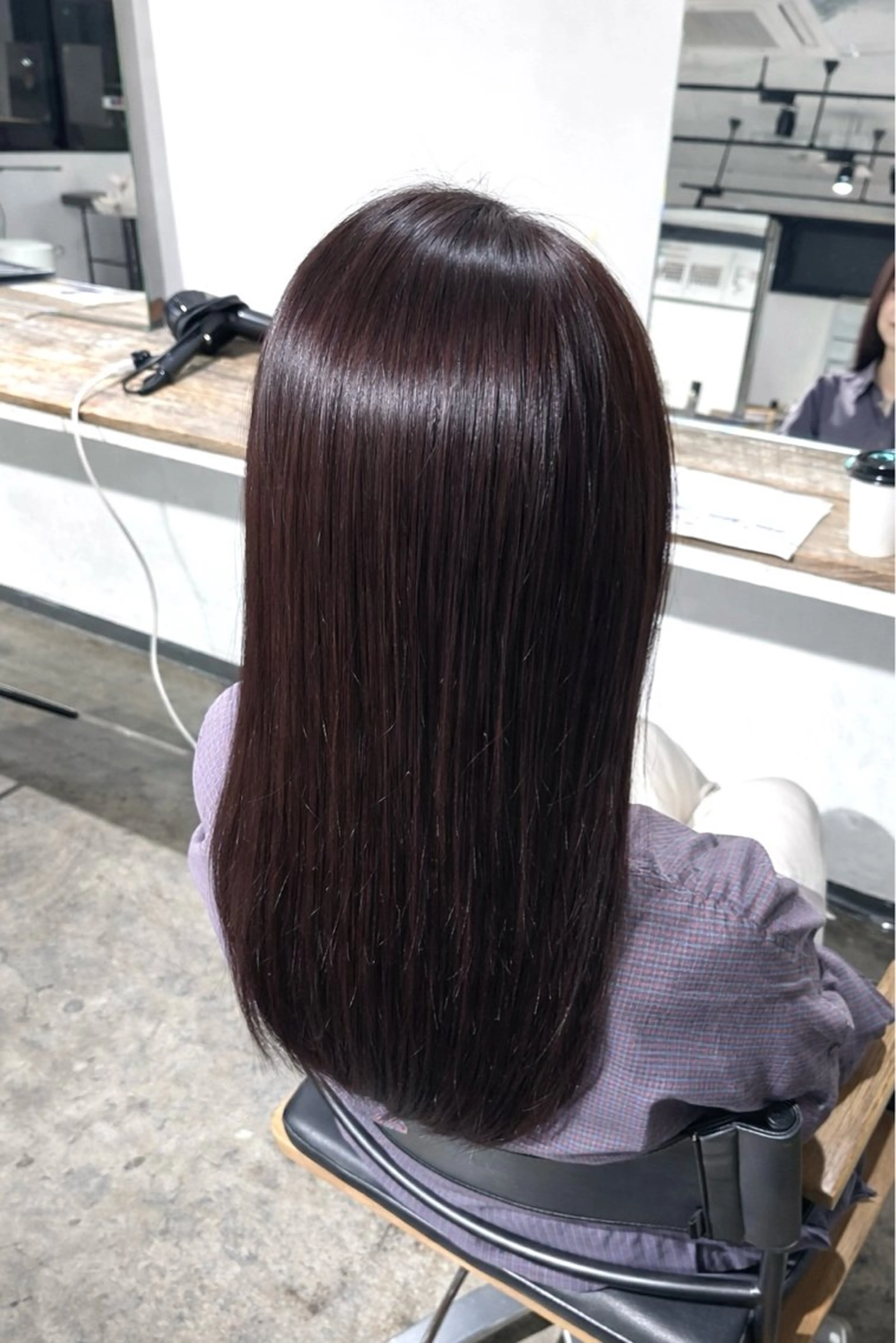 セミロング カラー ブリーチ ブラウンカラー 透明感カラー ブリーチなしカラー レッドカラー ヘアカラー トリートメント 🌼個性派/暖色/ヘ アセット/Mei🌼のヘアスタイル