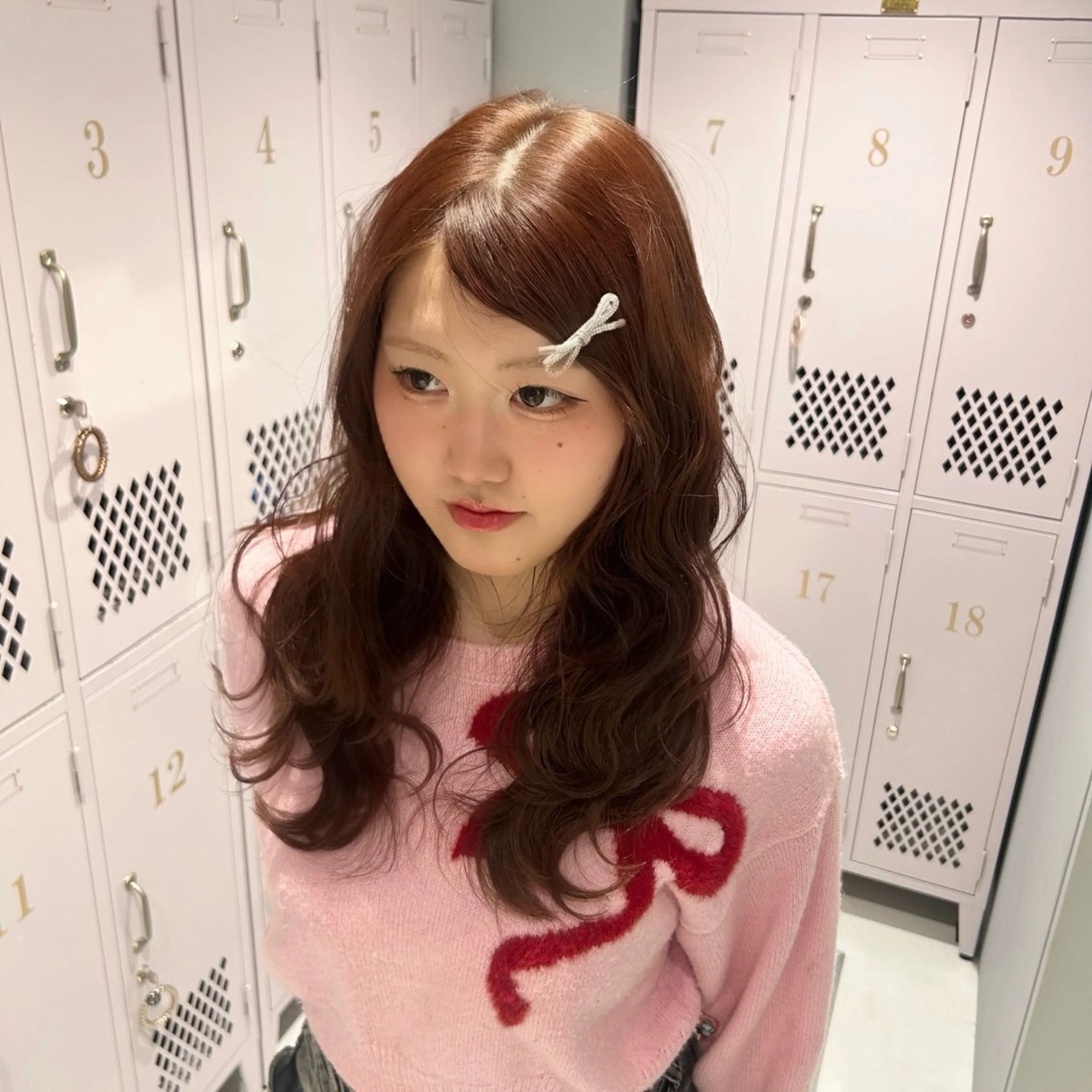 カラー 山口 桜空のヘアスタイル