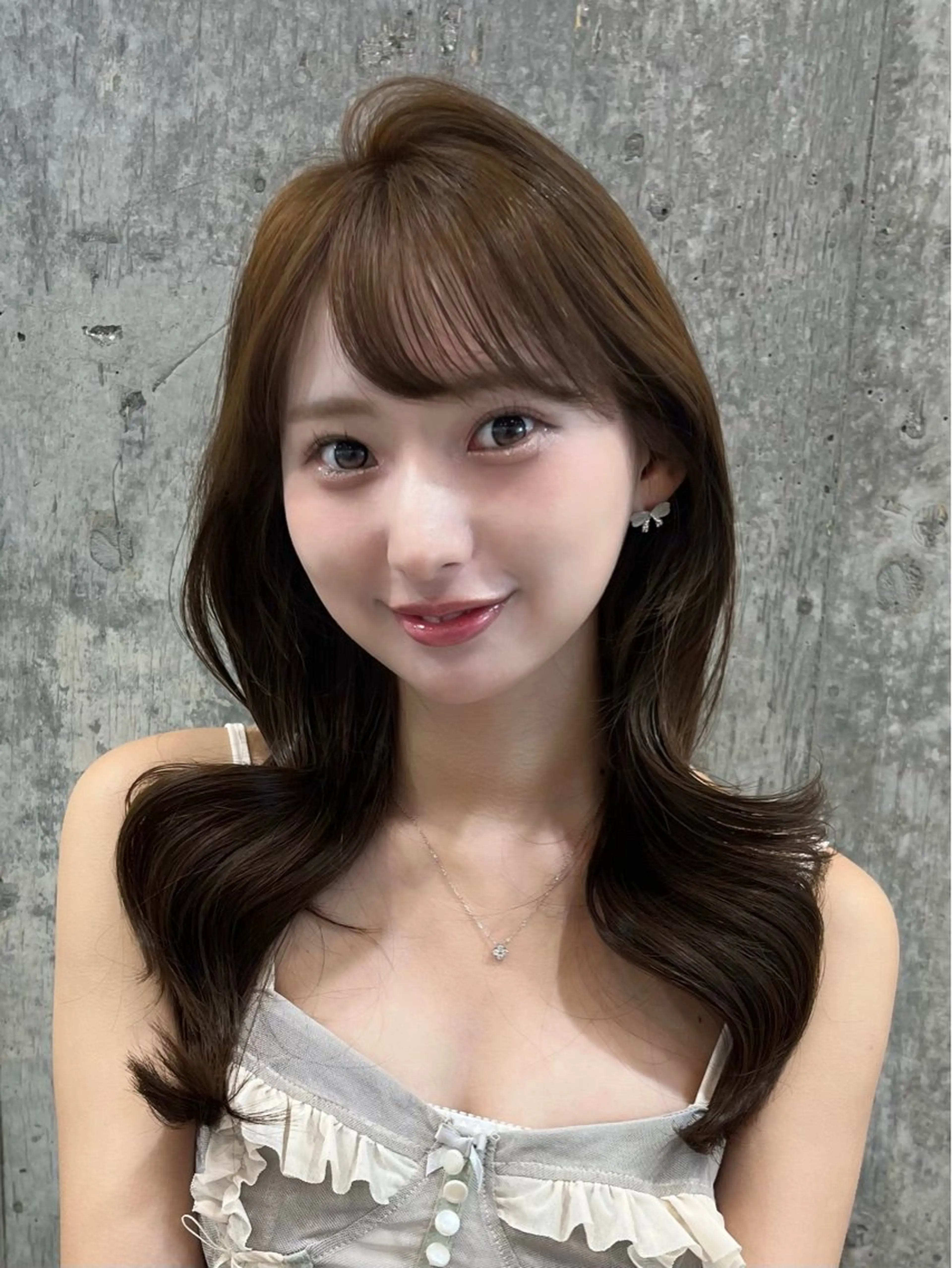 ロング カット ヘアカラー レイヤーカット 新宿🤍Maiのヘアスタイル