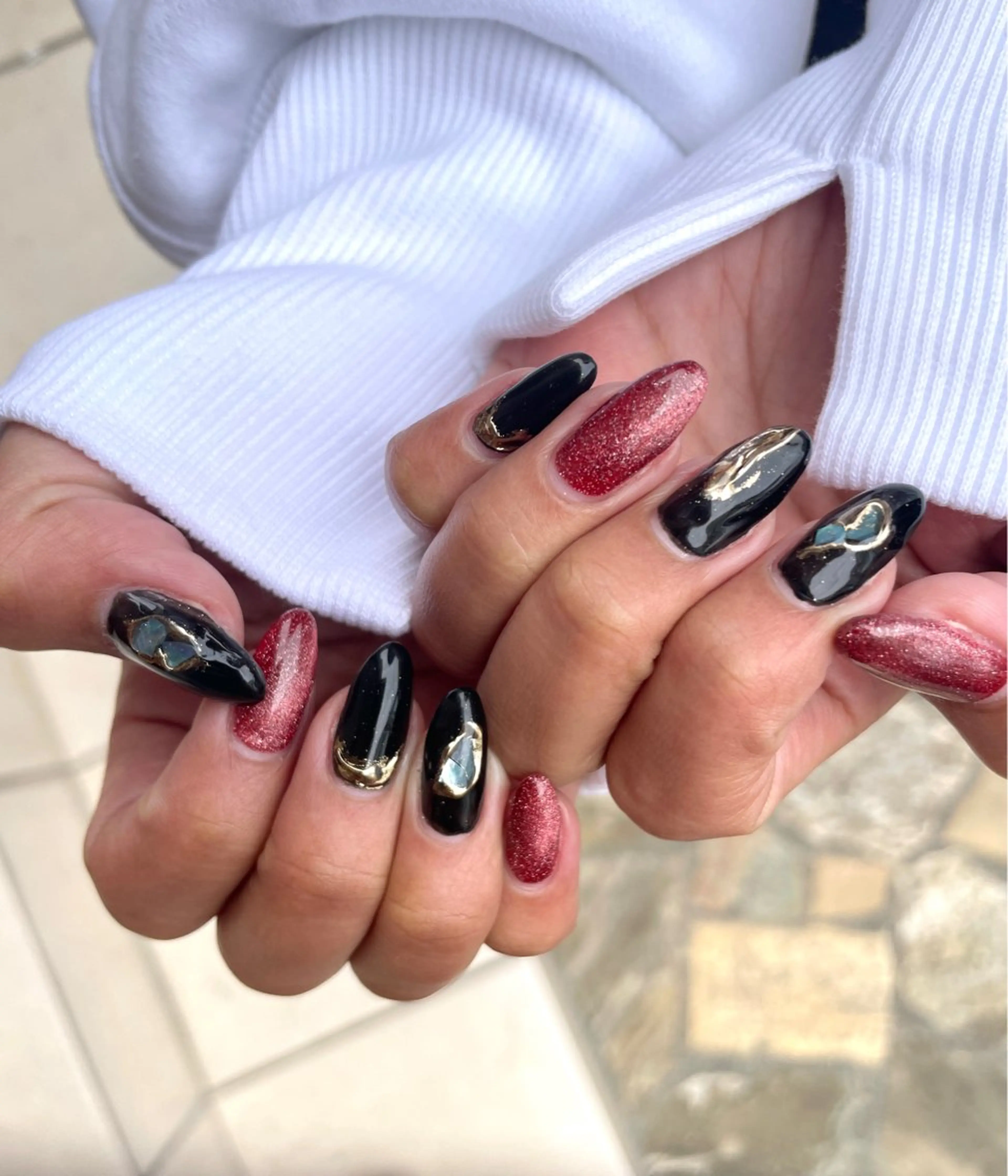 ネイル マグネットネイル nailroom.. shikiのネイルデザイン