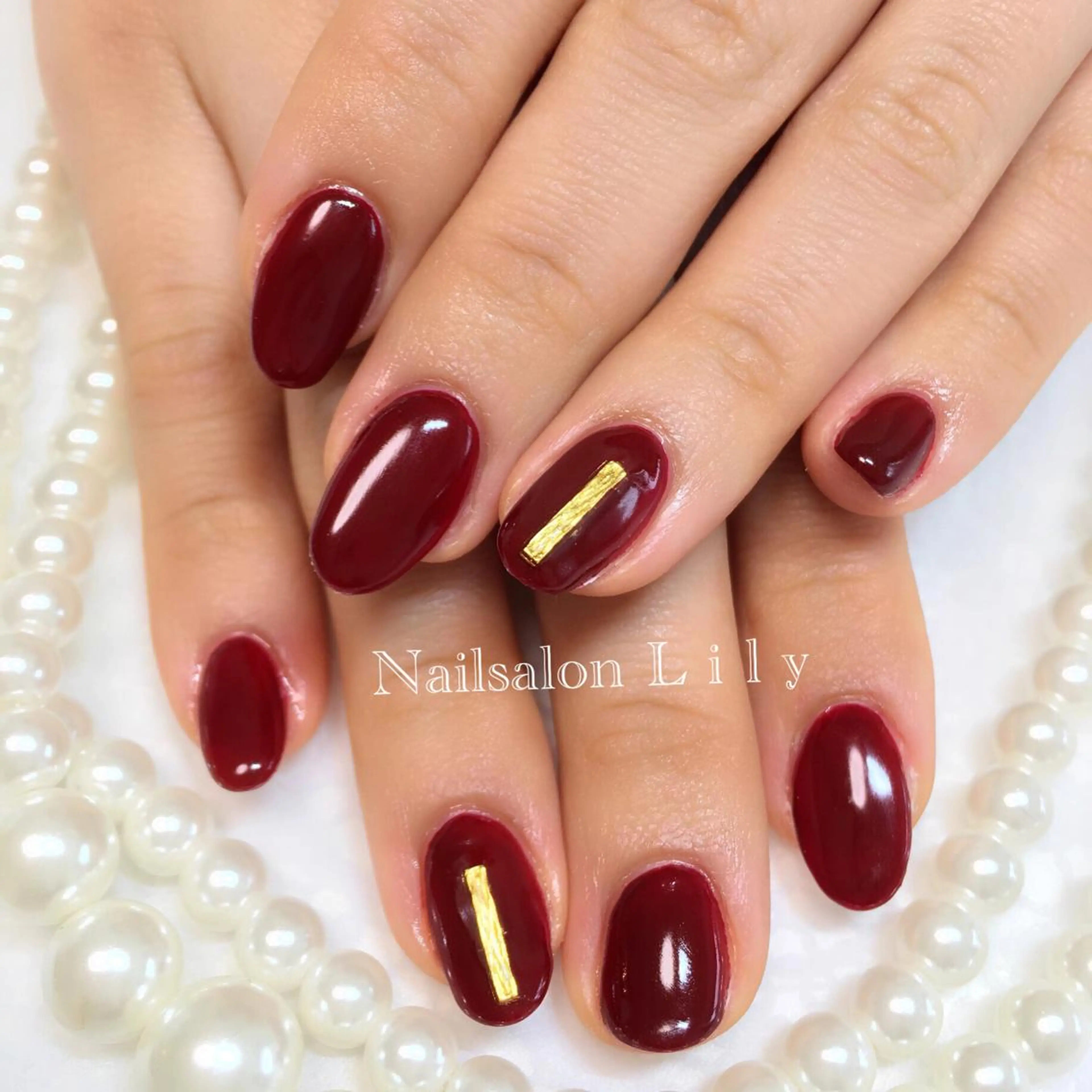 ネイル ワンカラーネイル Nailsalon Lilyのネイルデザイン