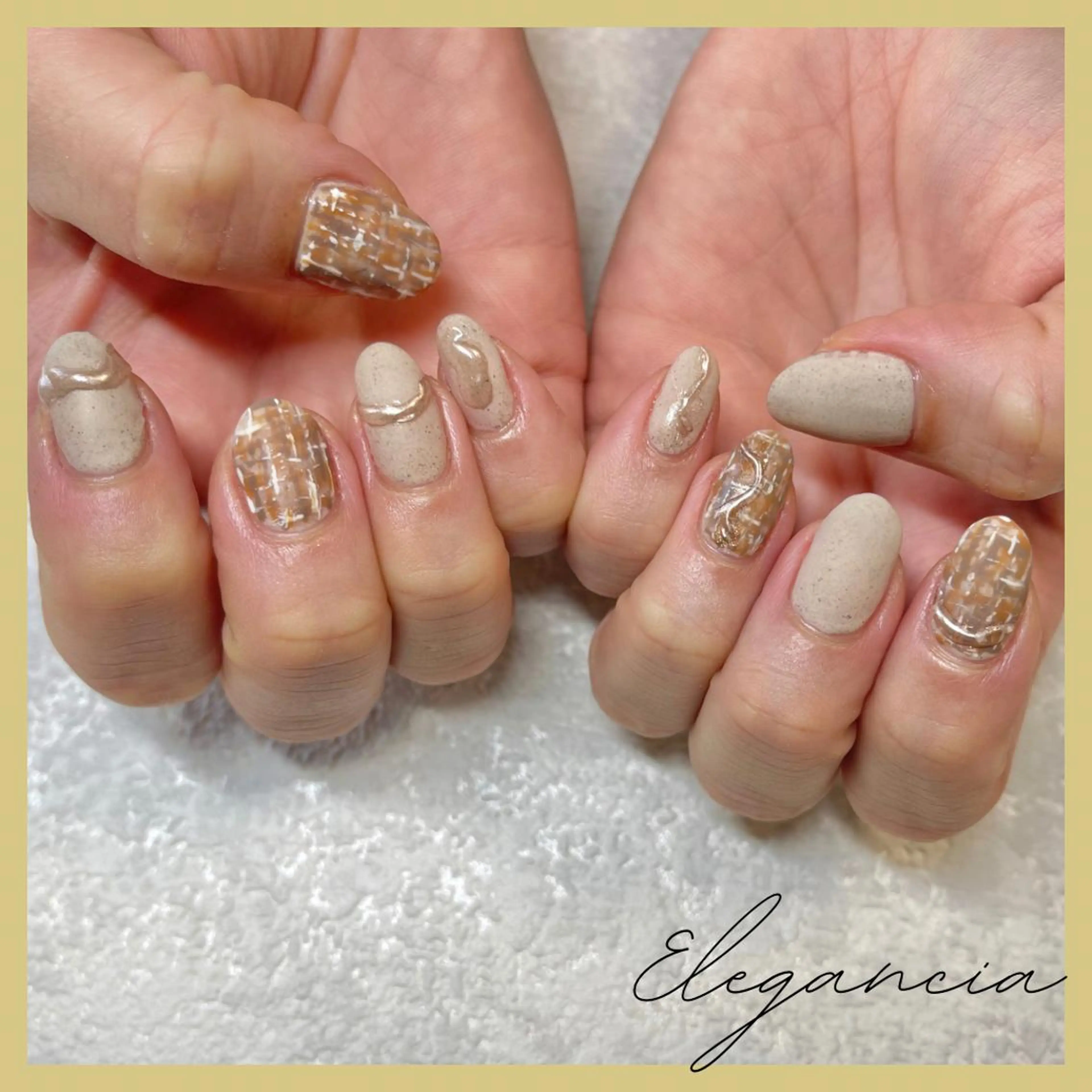 カラー ネイル ハンドネイル Elegancia. Hiromiのネイルデザイン