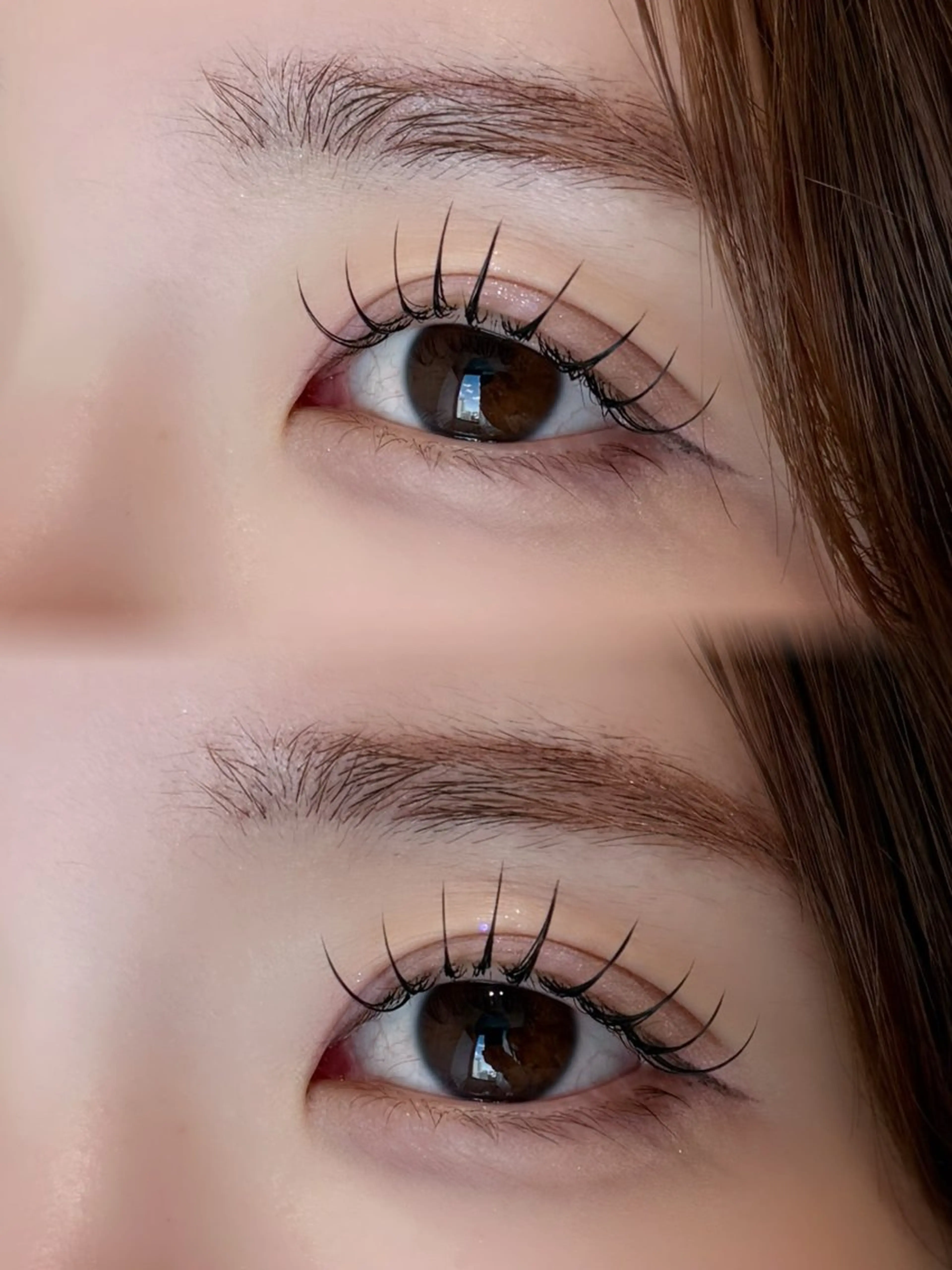 マツエク・マツパ フラットラッシュ LUME🪞 natsukiのマツエク・マツパデザイン