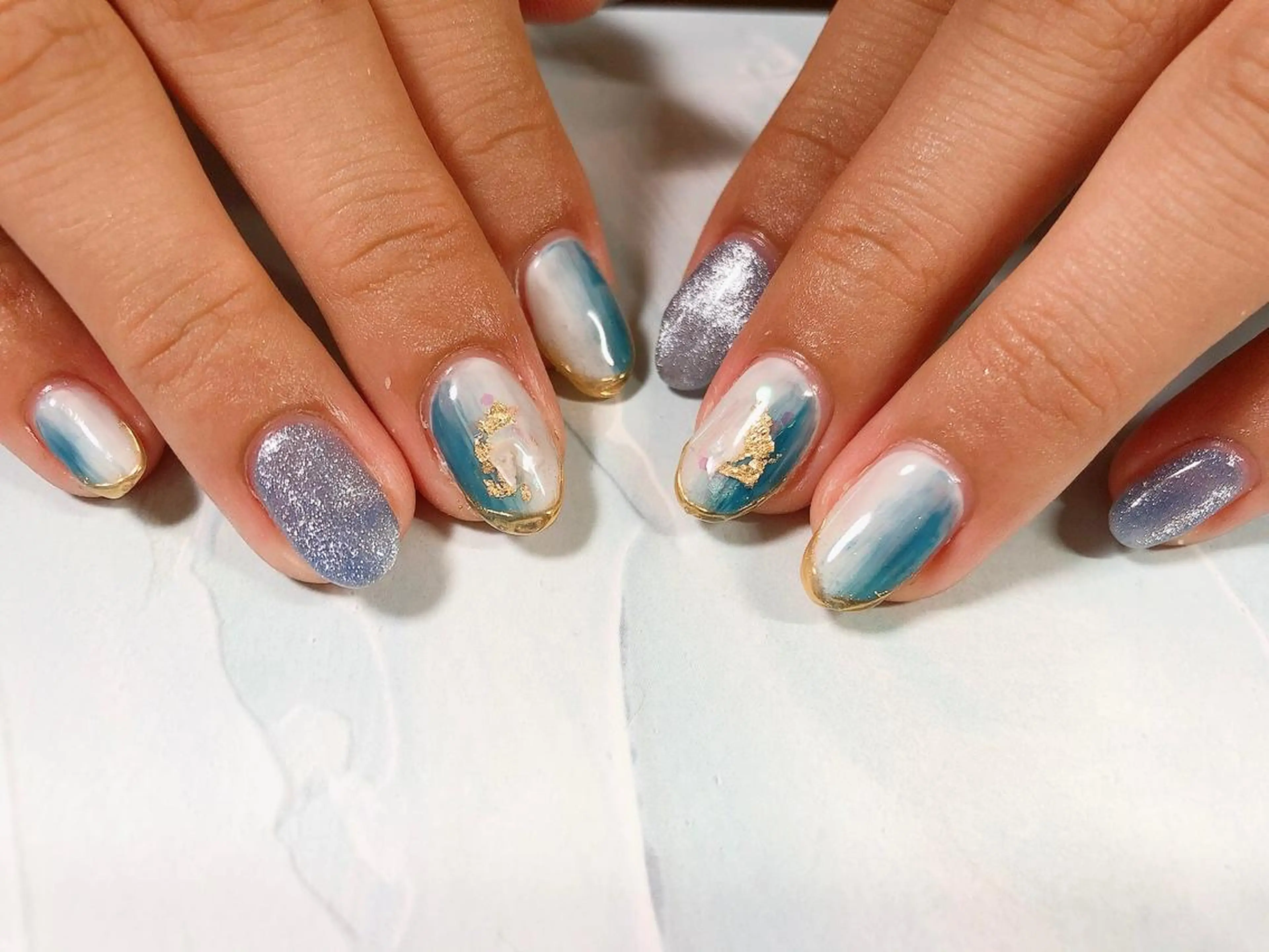 ネイル Mogu nail 二子玉川のネイルデザイン