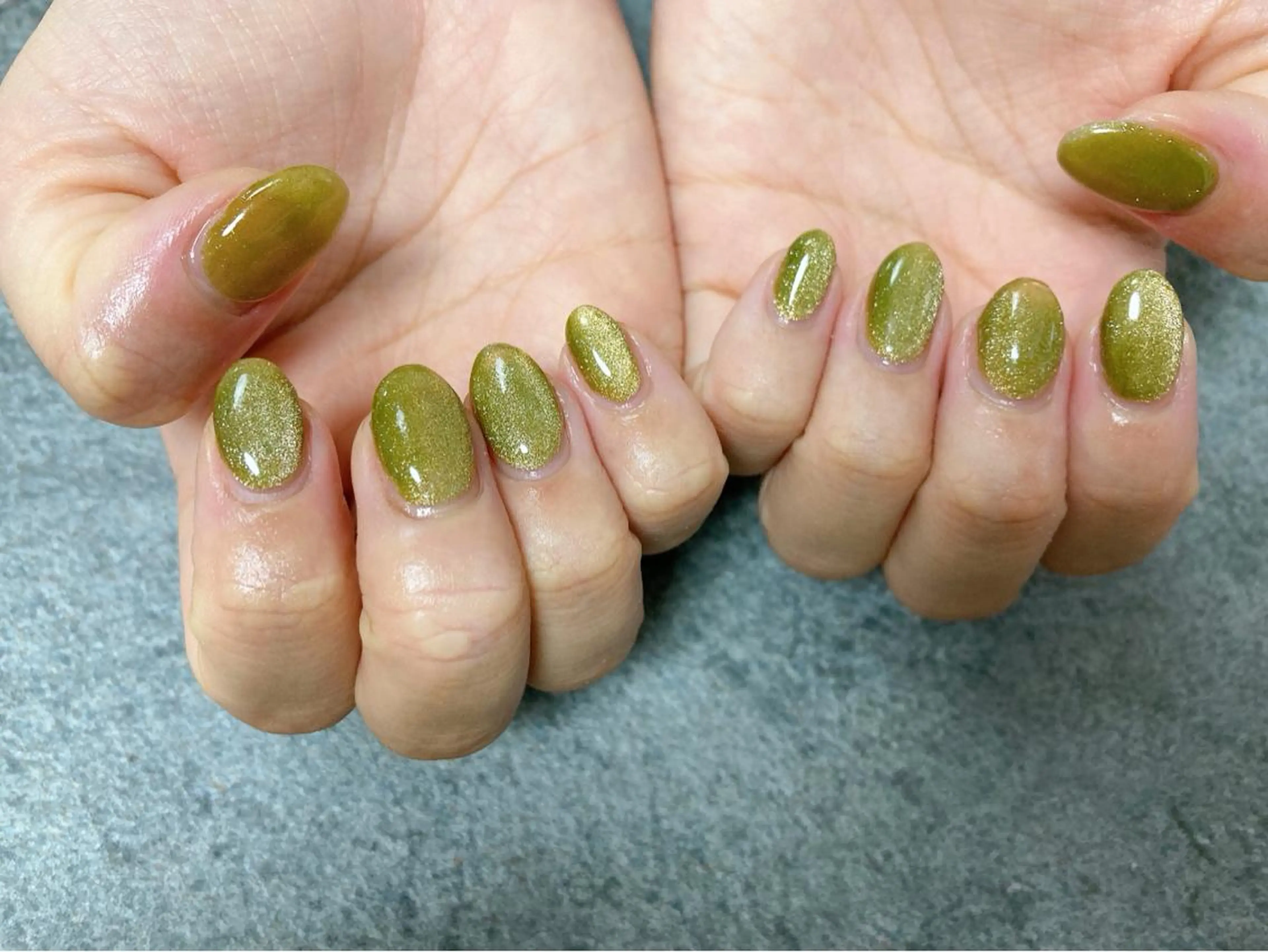 ネイル マグネットネイル ハンドネイル Mogu nail 二子玉川のネイルデザイン