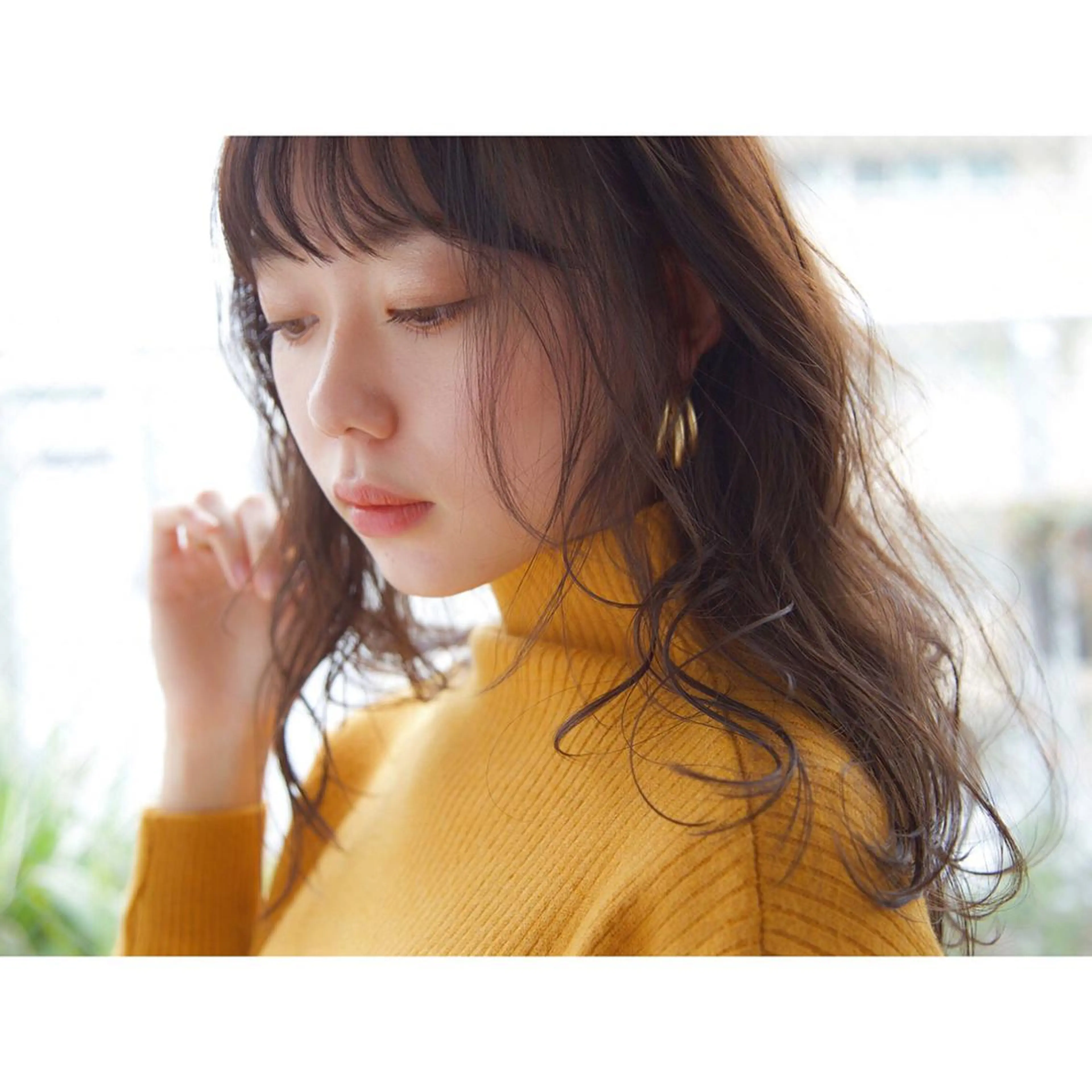 セミロング カラー 美容室Violet所属・伊藤 ひかりのヘアスタイル