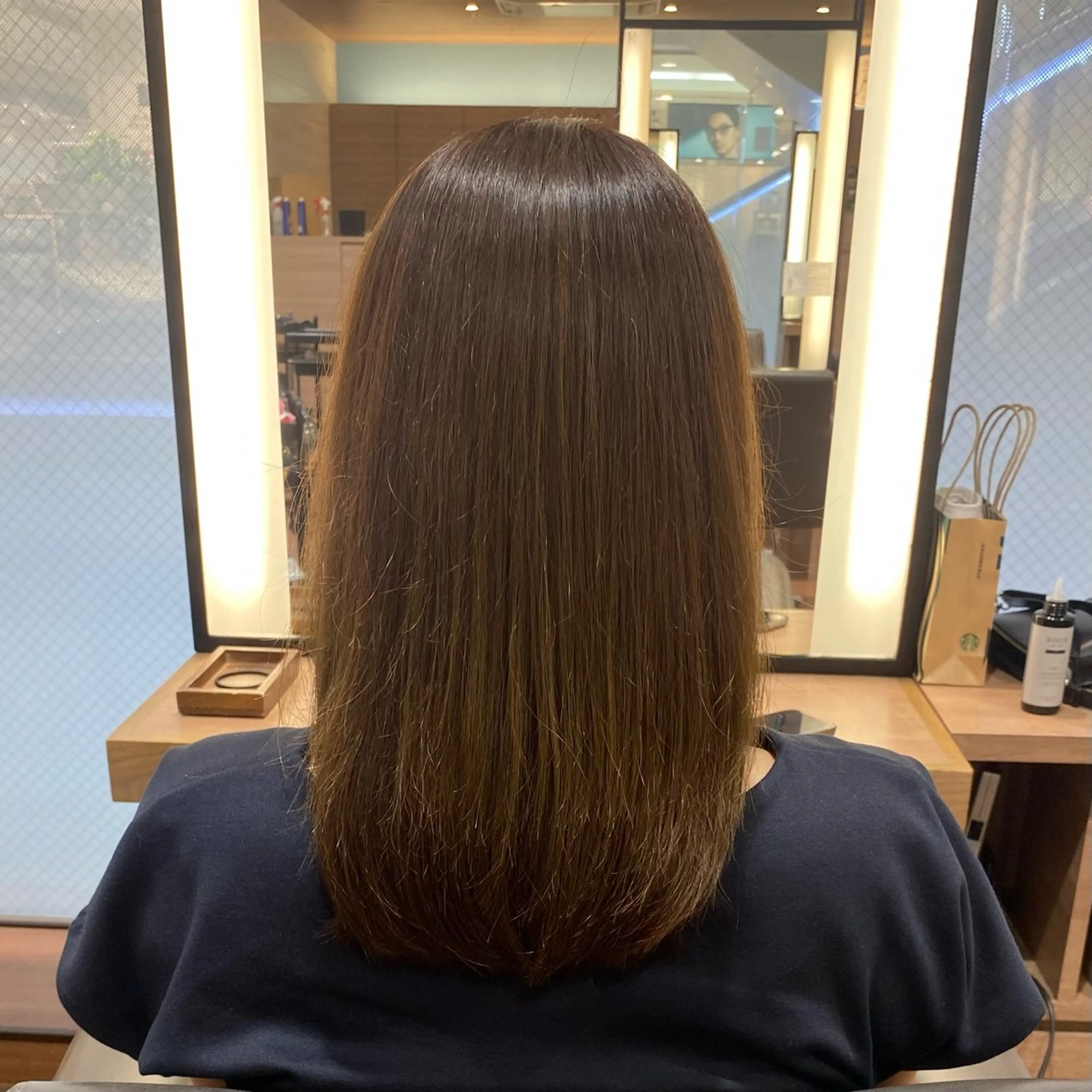 ミディアム カラー ヘアーサロン ソシエ新百合ヶ丘所属・🍒SOCIE あかり🍒のヘアスタイル