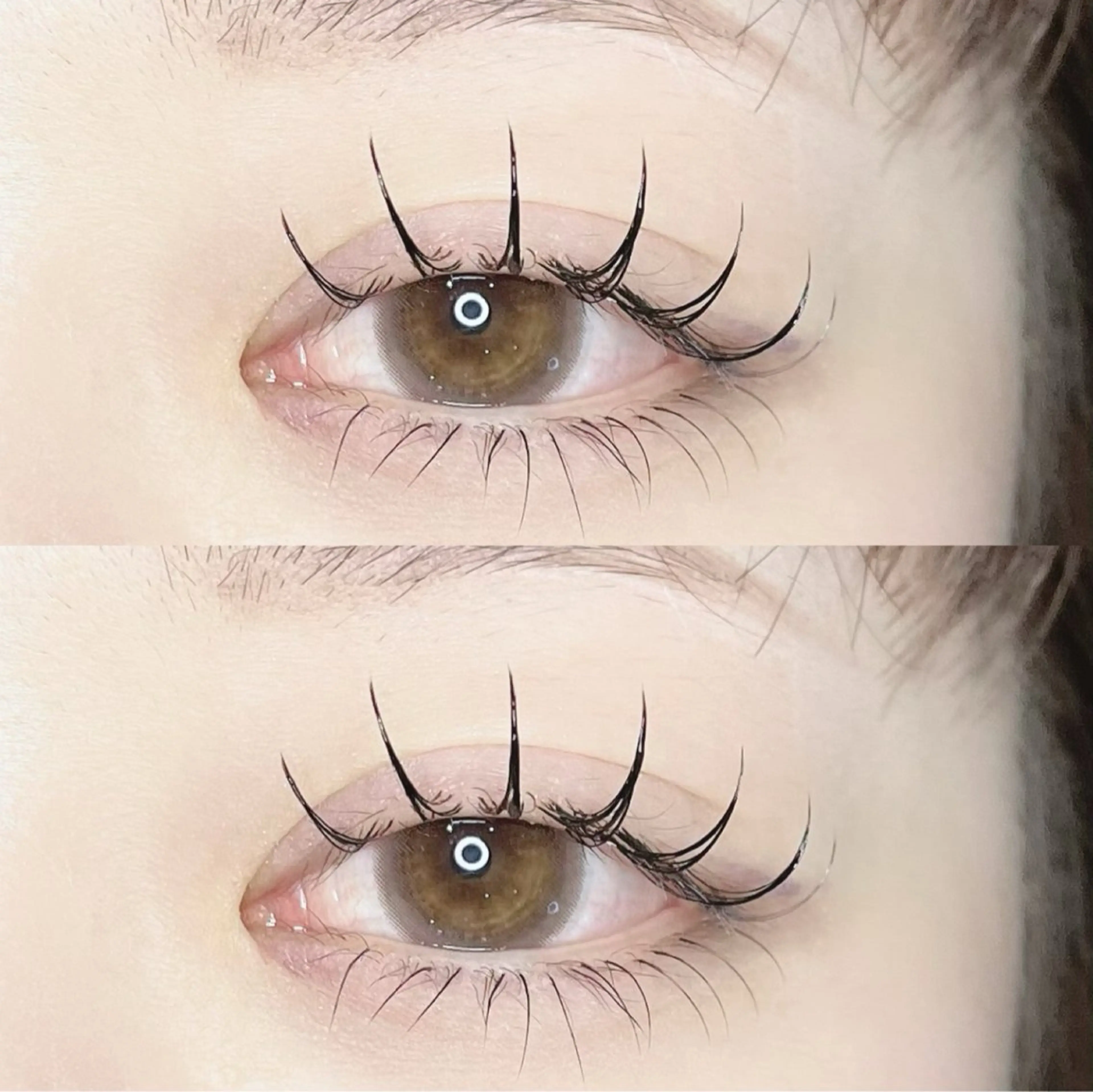 マツエク・マツパ 下まつげエクステ 堀内 優衣💗パリジェンヌのマツエク・マツパデザイン