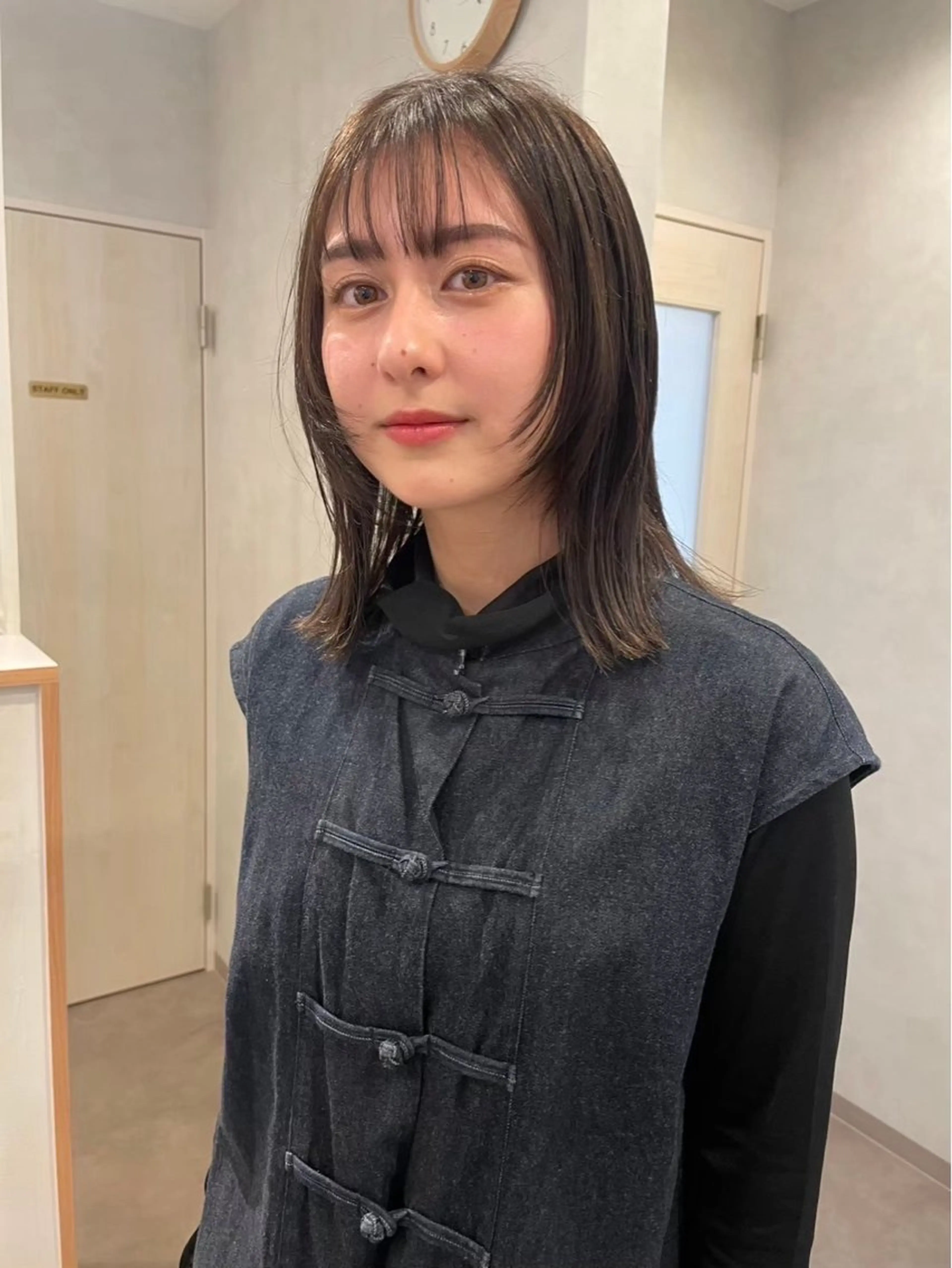 髪質改善トリートメント + face cut 🫧✂︎の写真