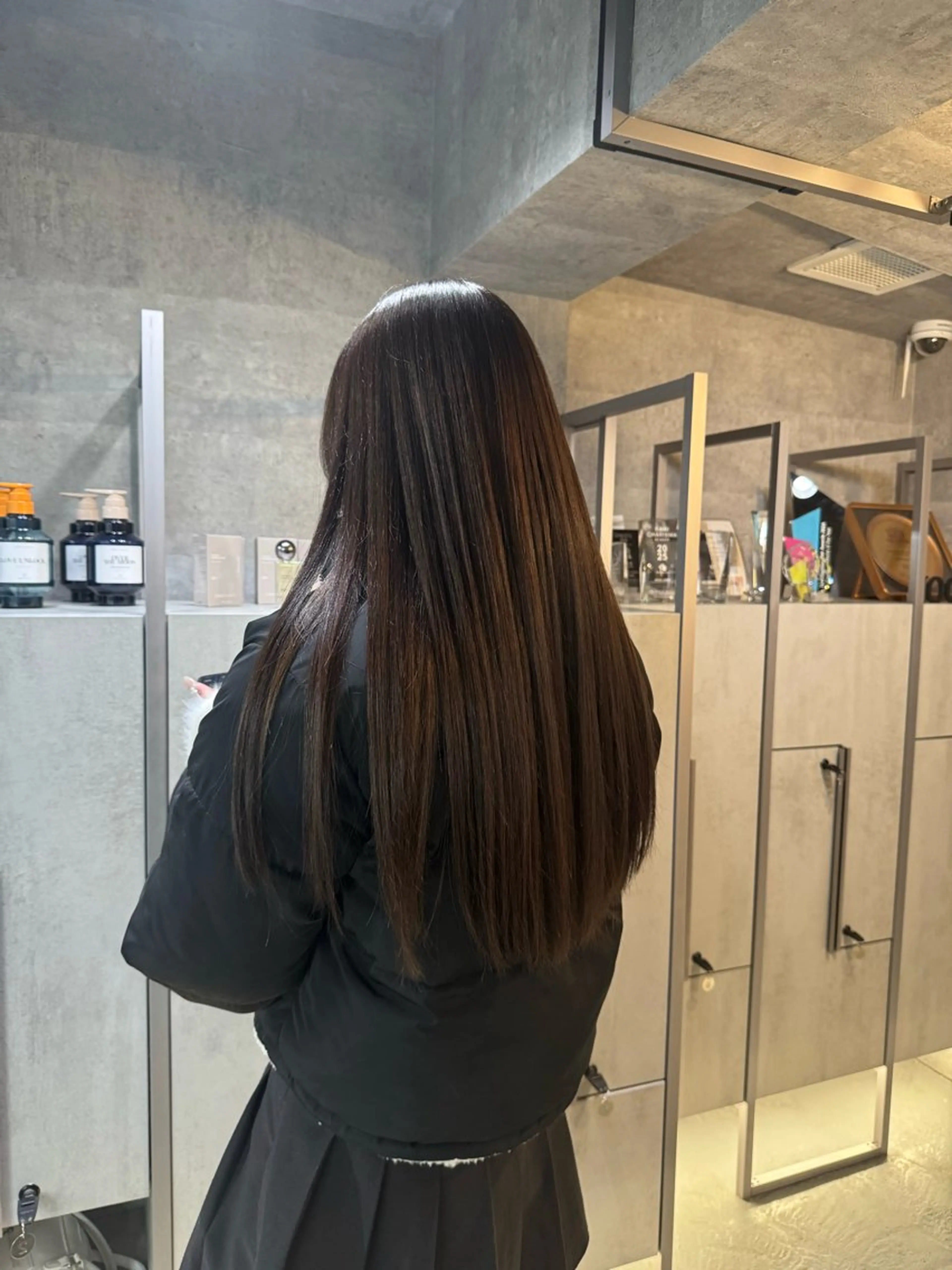 ロング カラー NOOS omotesando所属・あなたのお悩み改善" You"💚❤️💛のヘアスタイル