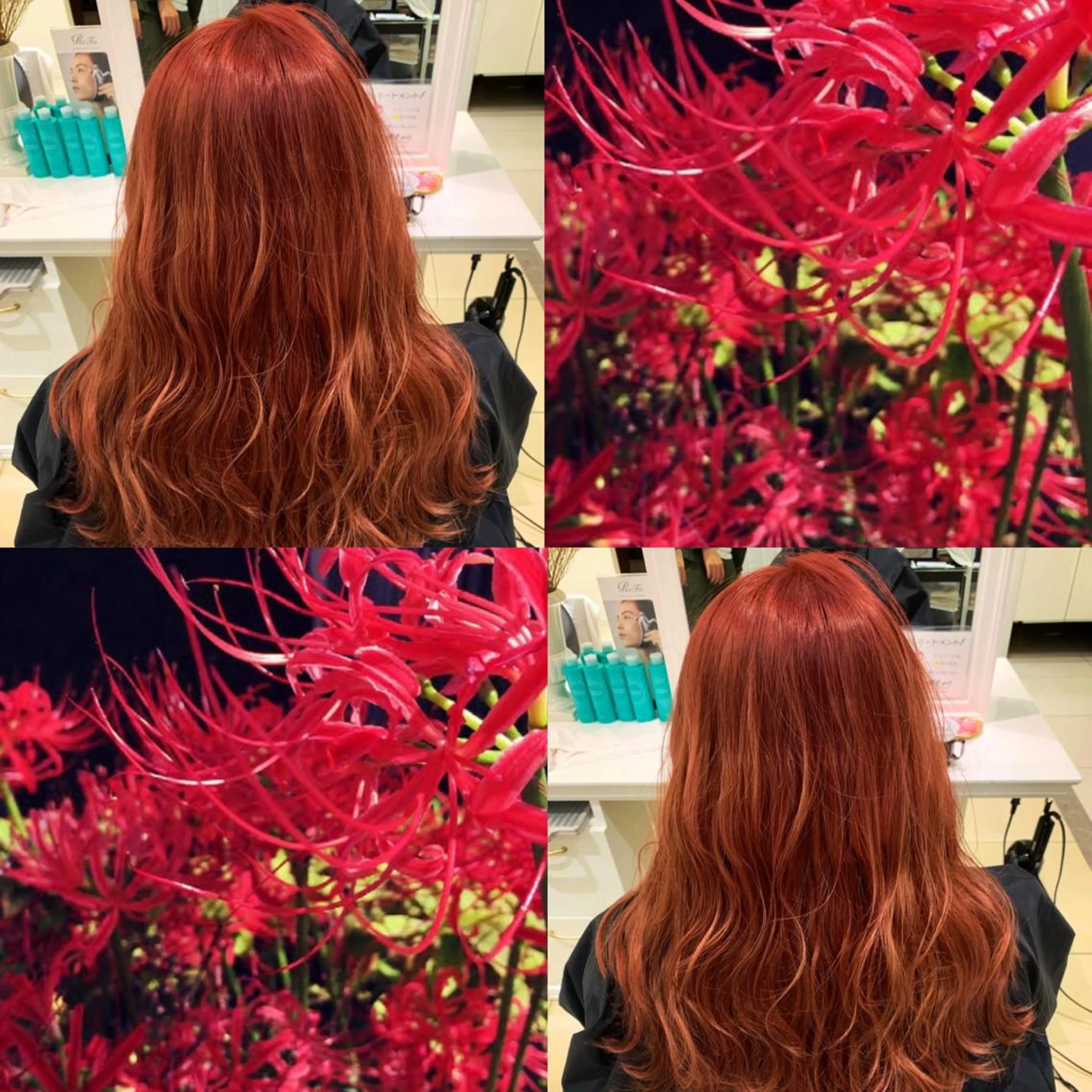 ロング カラー ❤️ハッシュカット× 髪質改善❤️カイトのヘアスタイル