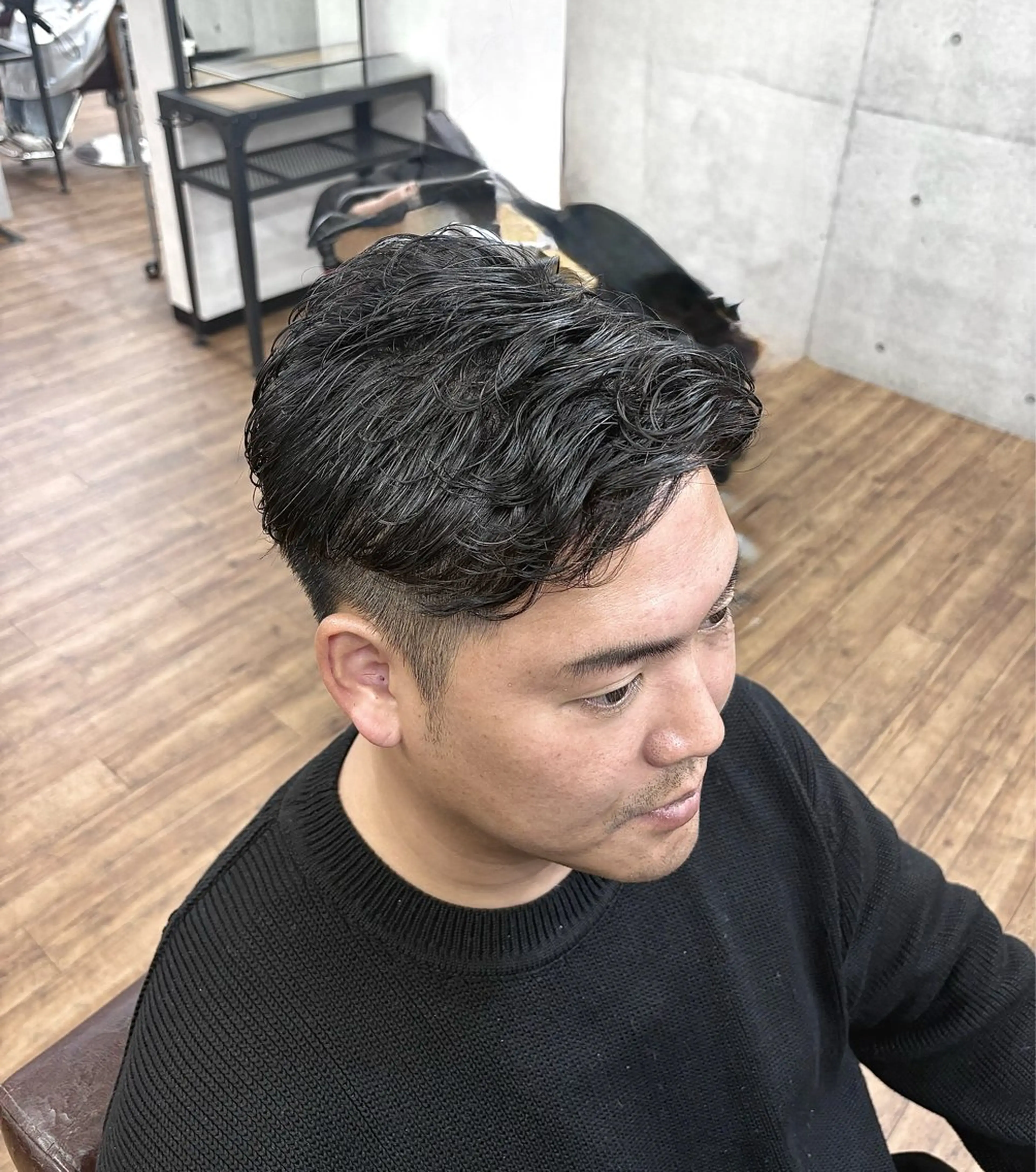 ショート パーマ メンズ 【メンズ特化】 横浜美容師kuのヘアスタイル