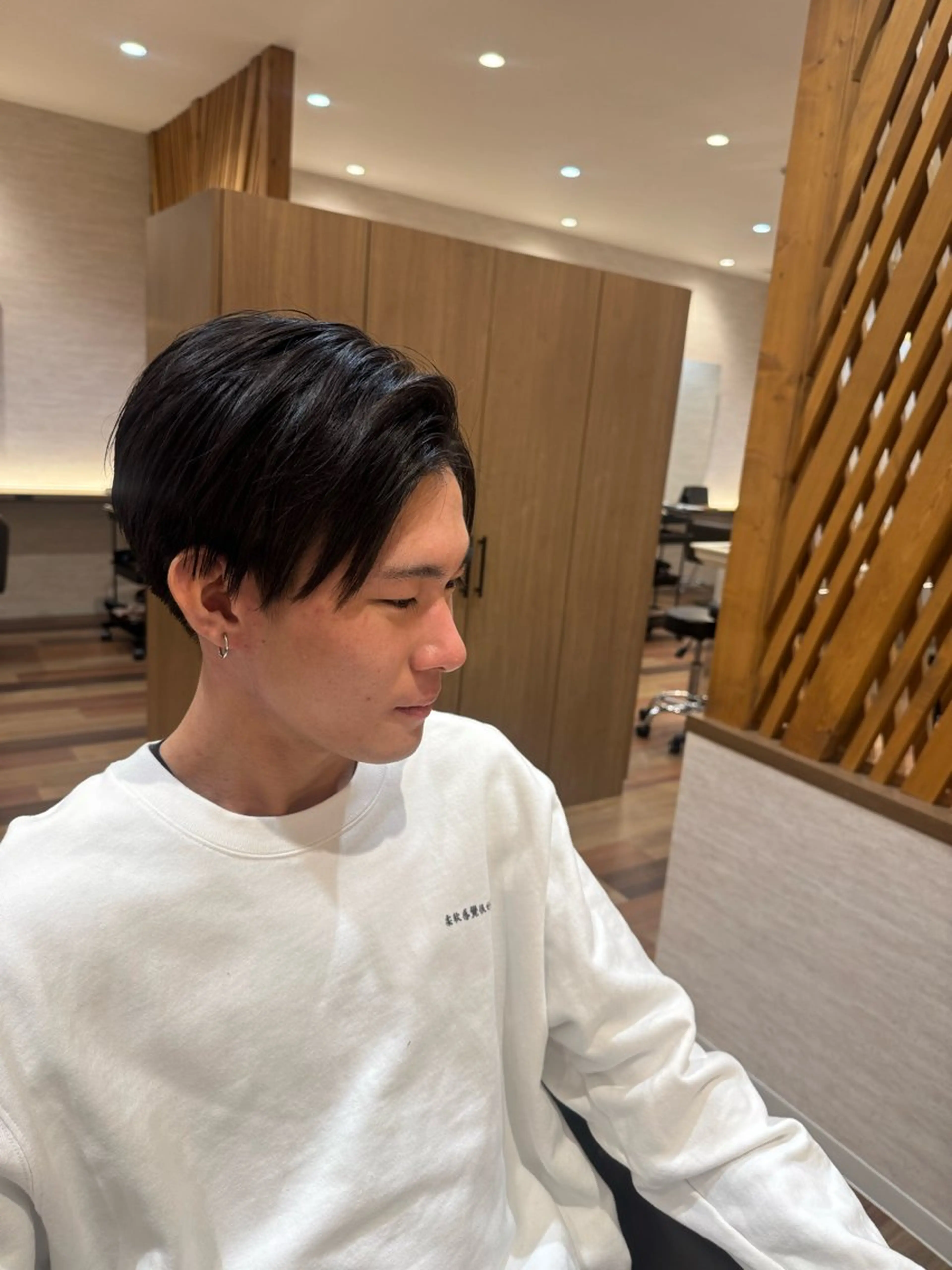 メンズ 森 千風優のヘアスタイル