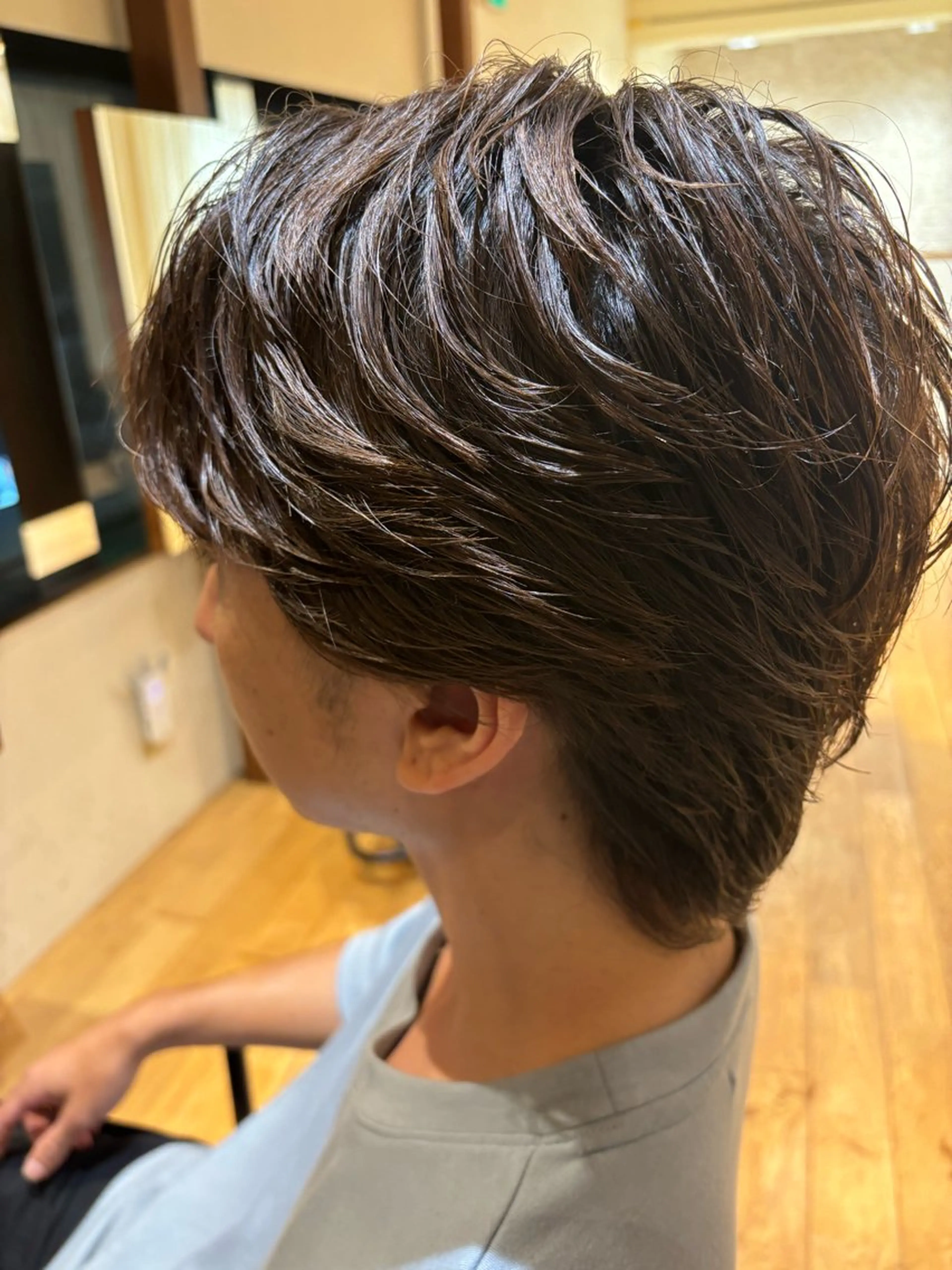 メンズ おもだか　がく /レディースカットのヘアスタイル