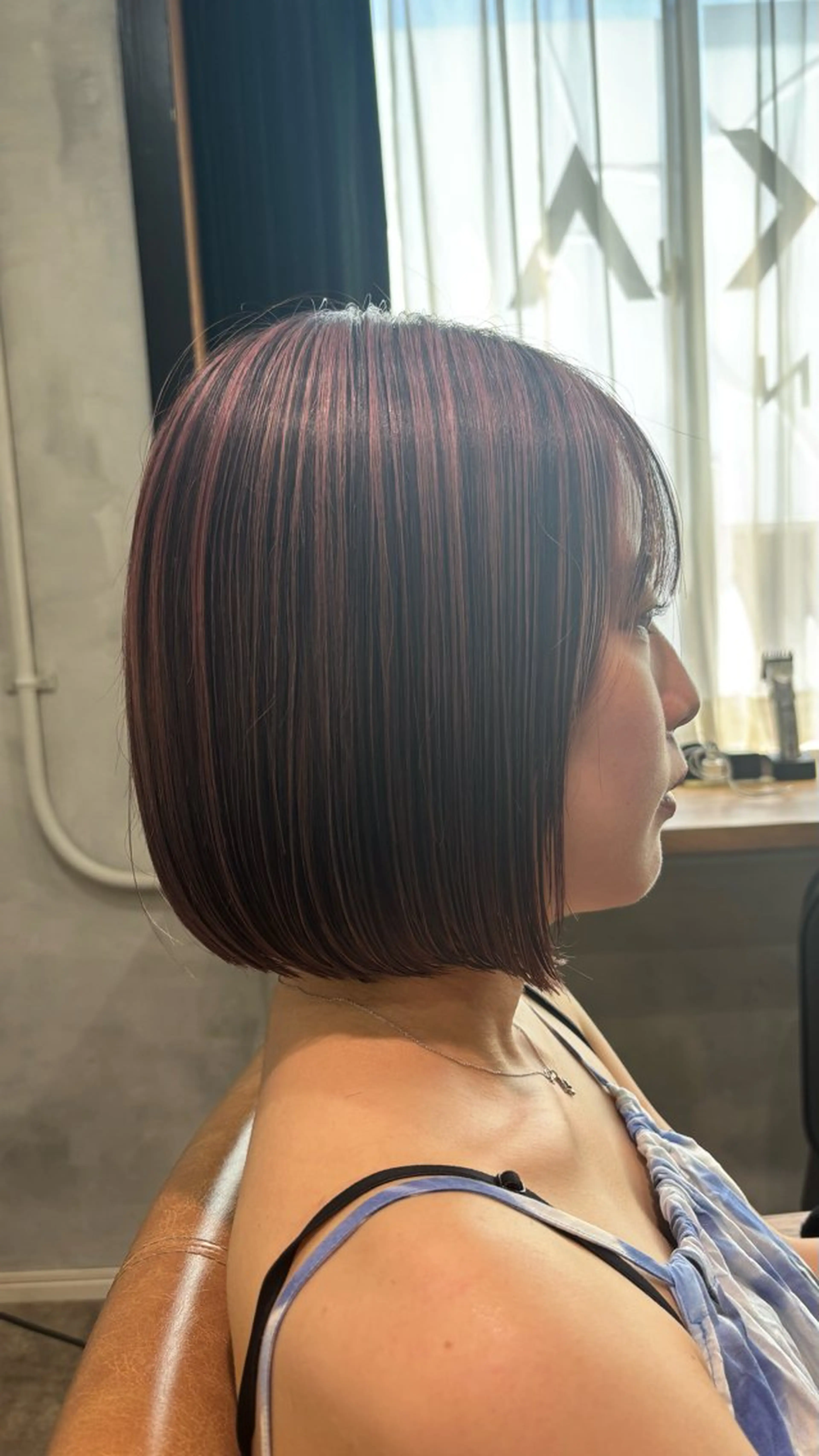 ミディアム ﾔﾏｼﾀ ﾘﾘのヘアスタイル