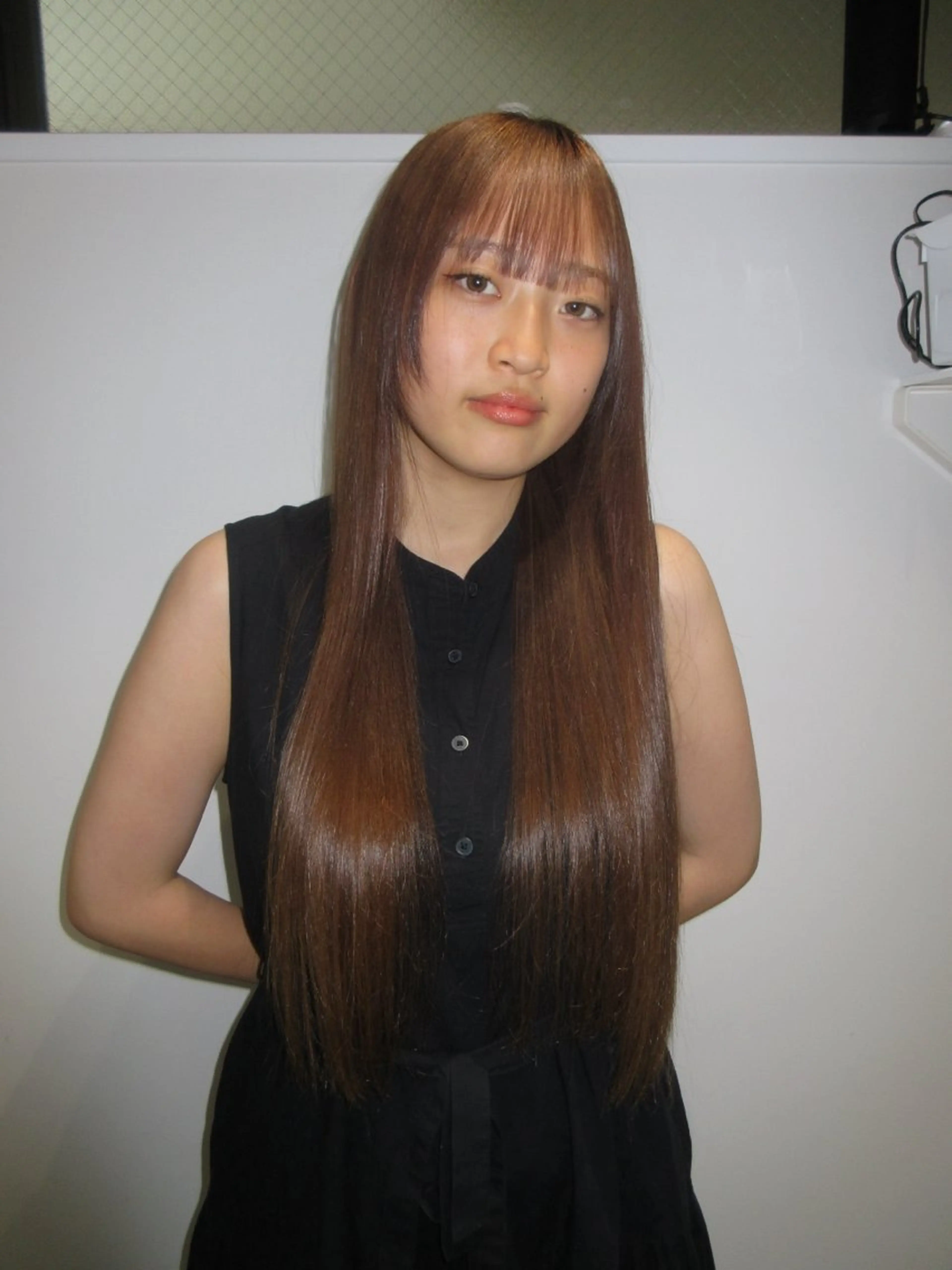 ロング カラー ボブ/ハイトーン🪽 堀内志茉🍀のヘアスタイル