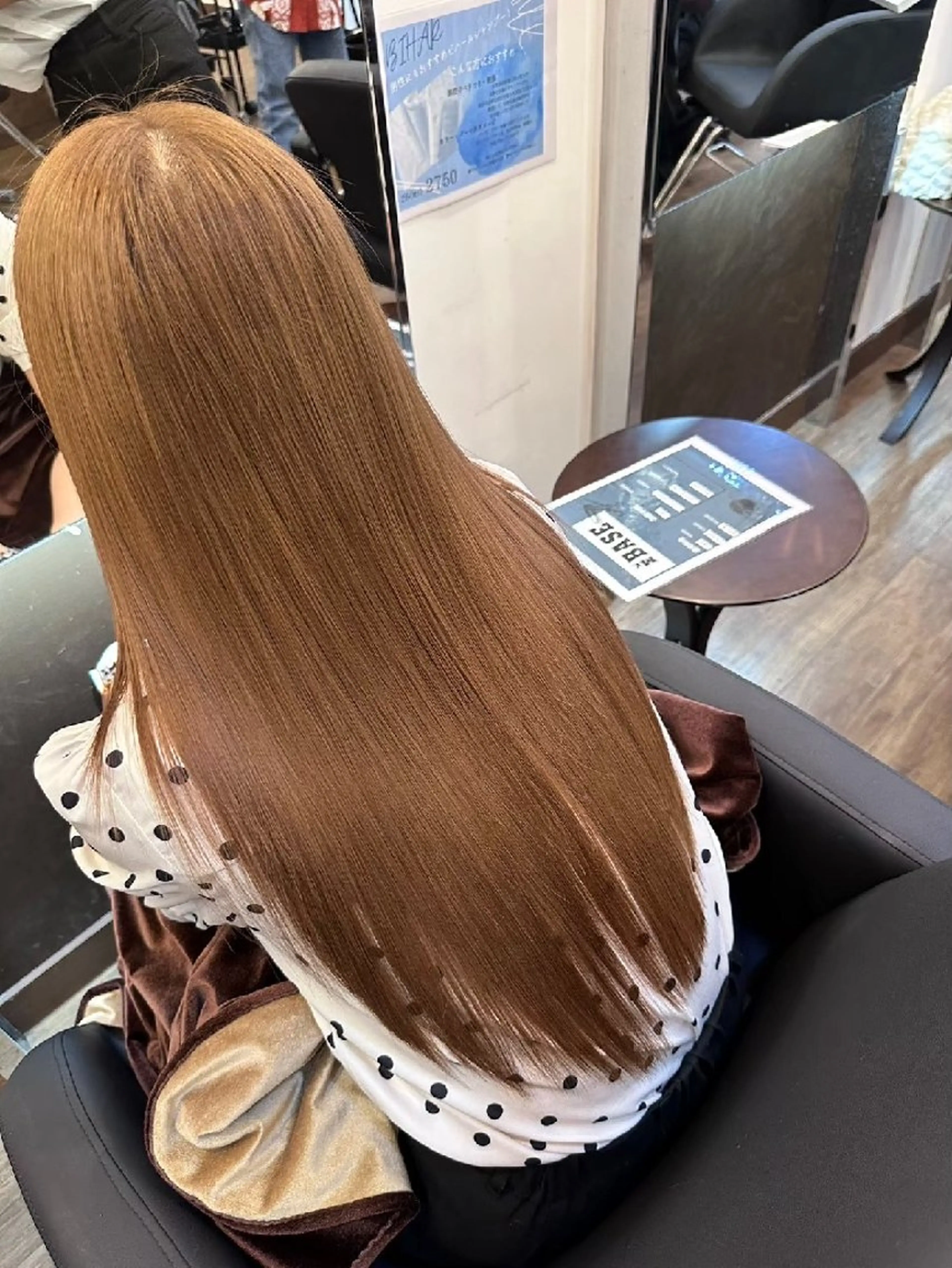 カラー ヘアカラー 束感まつぱ🥑🤍 NATUKI🤍のマツエク・マツパデザイン