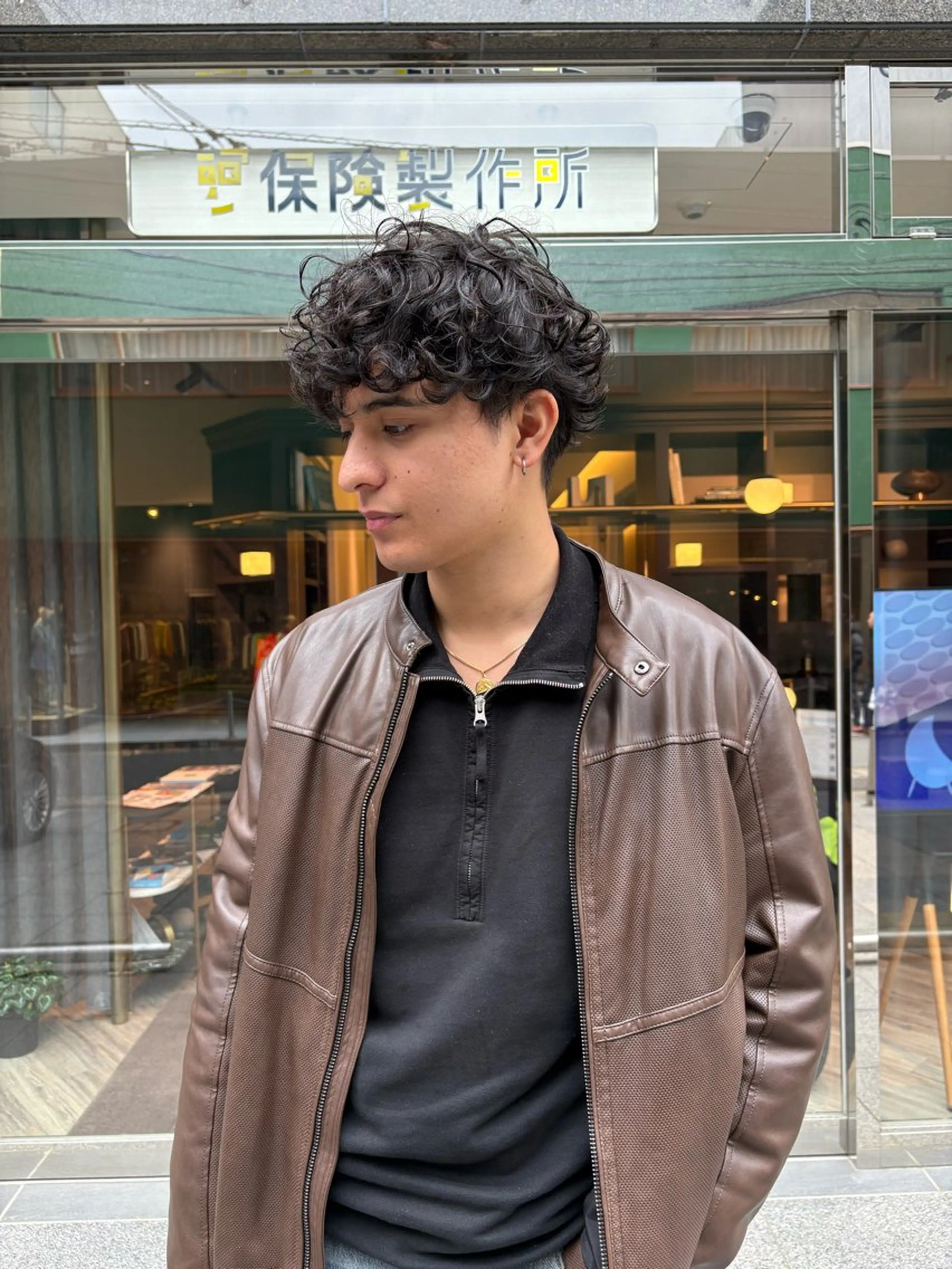 【メンズ限定】　似合わせカット+波巻きパーマの写真