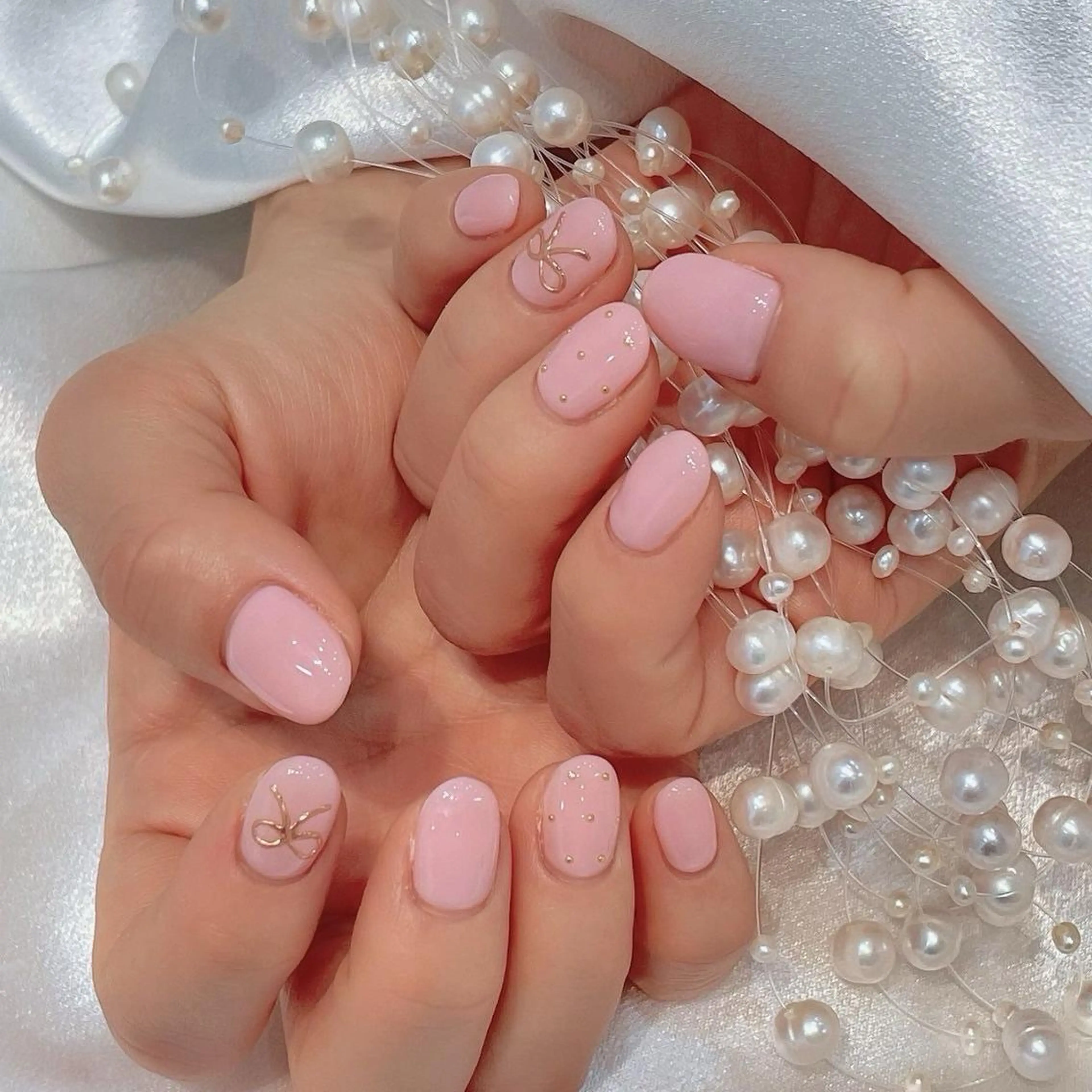 ネイル RAFFINE 月🦋🩵のネイルデザイン