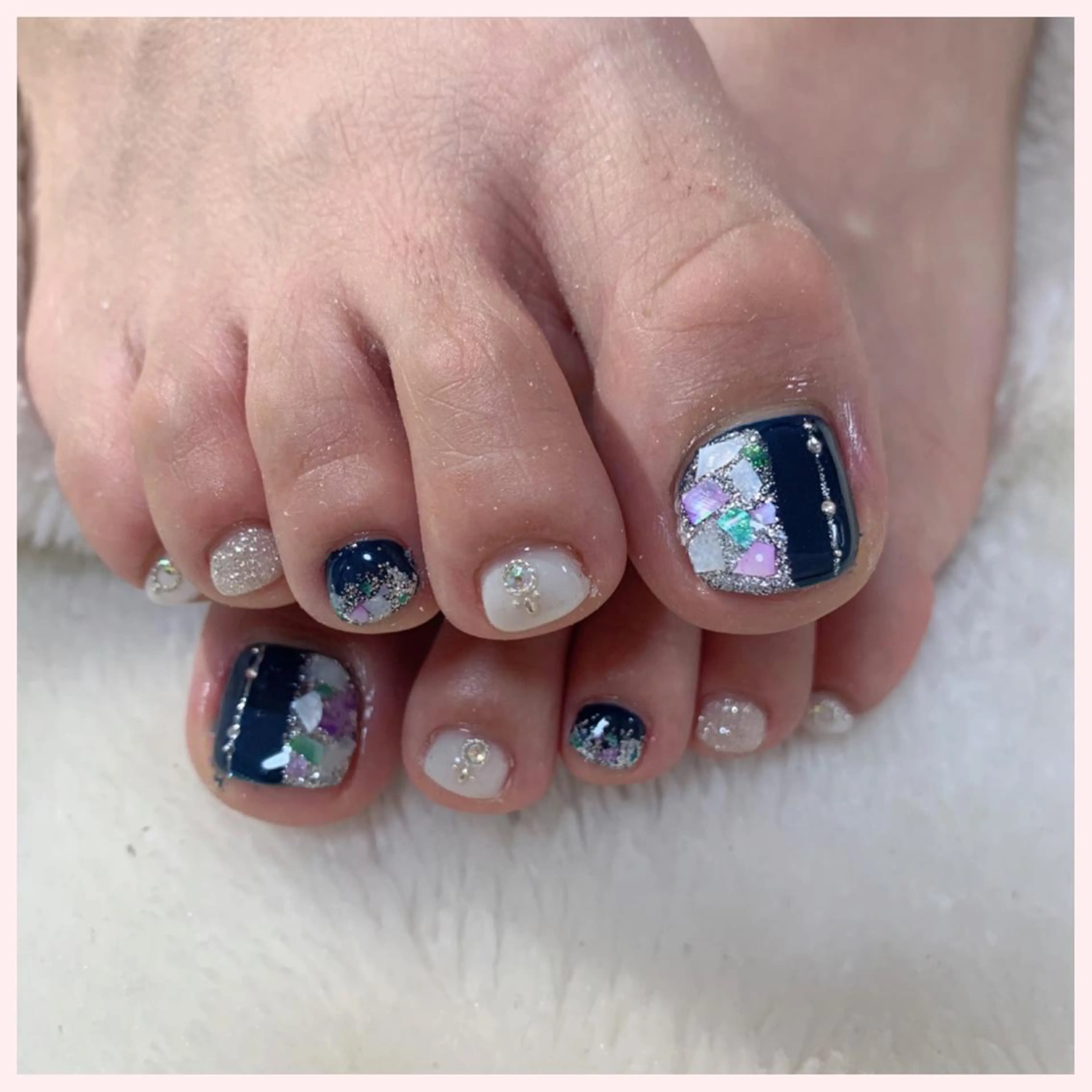 ネイル フットネイル Ogasawara Tokikaのネイルデザイン