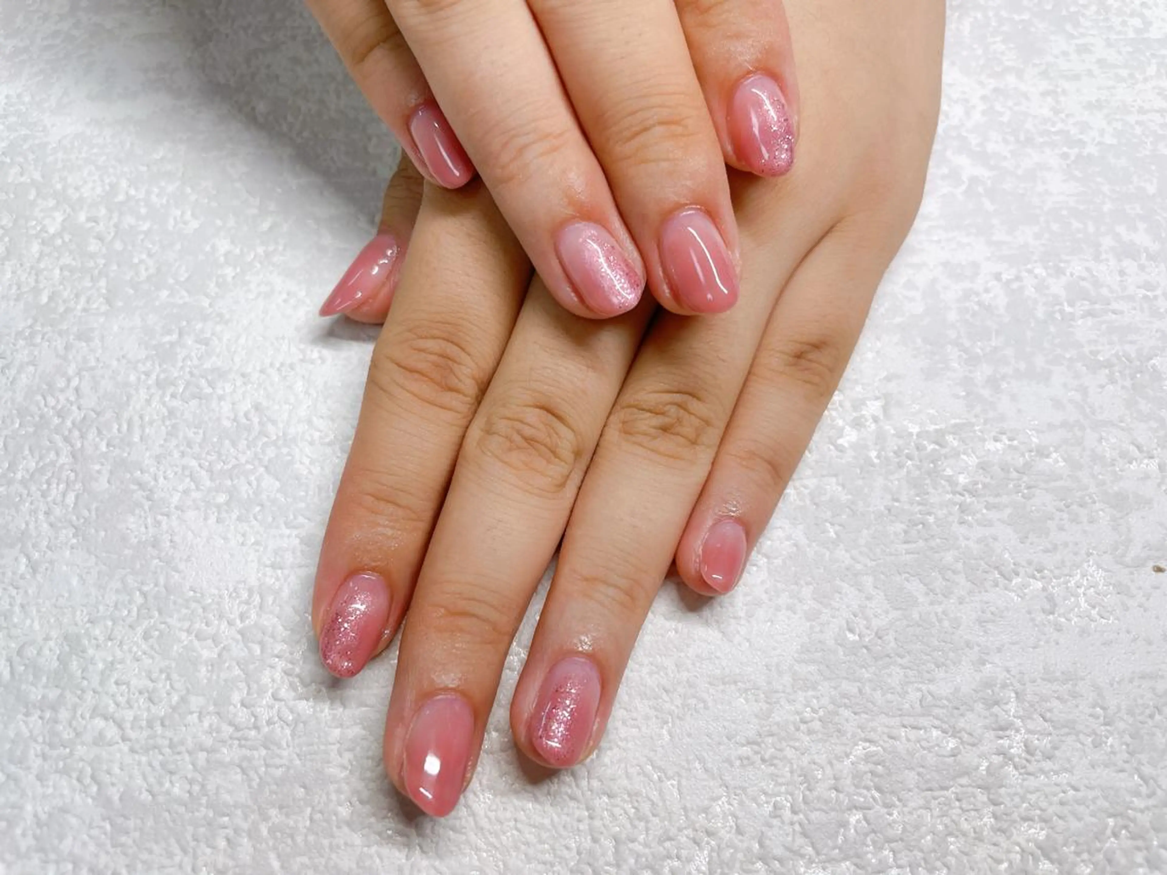 ネイル オーロラネイル フラワーネイル フットネイル フレンチネイル ジェルネイル ハンドネイル Mogu nail 二子玉川のネイルデザイン