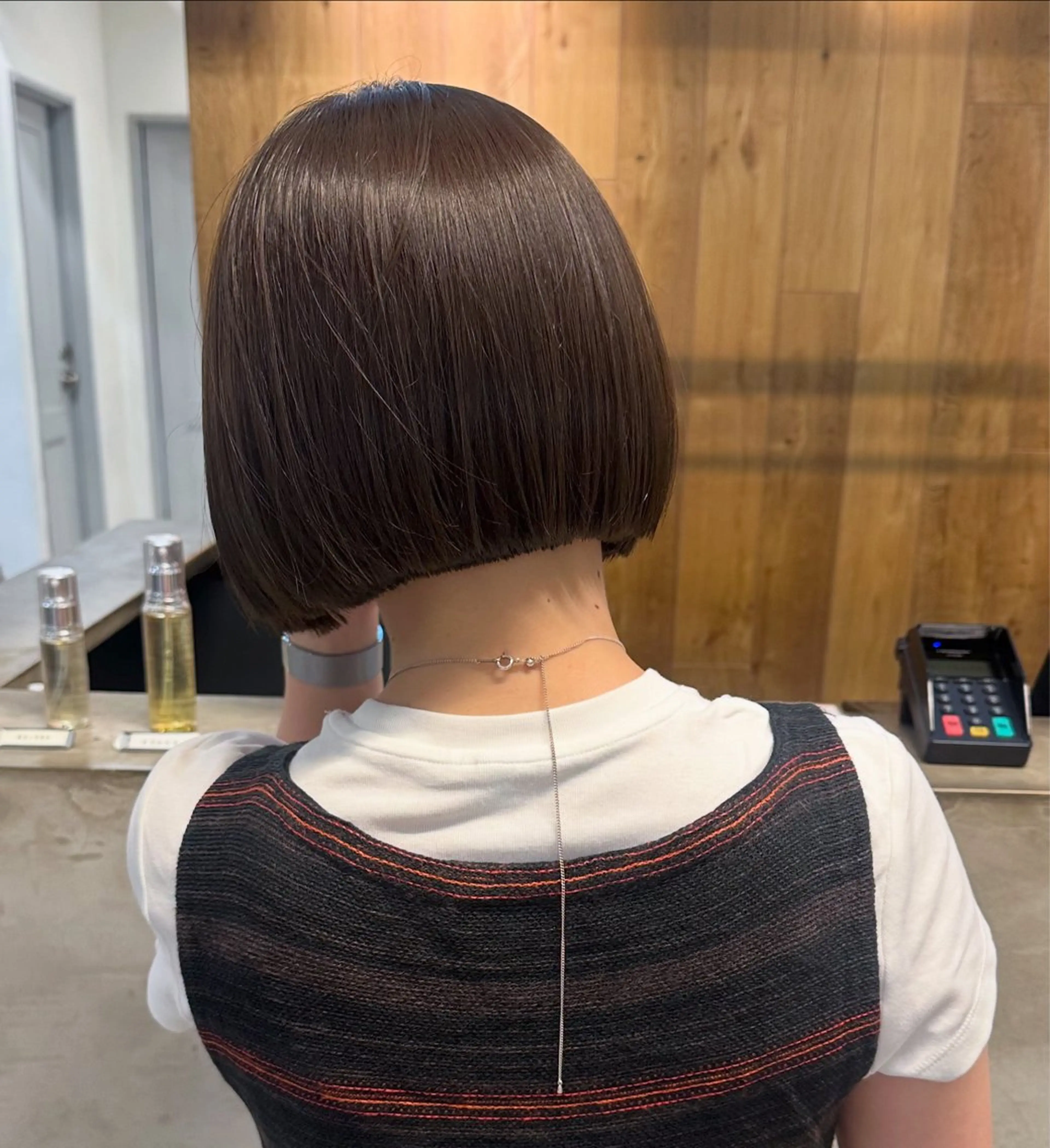 ショート ボブ カット トリートメント REINA☁️透明感 カラー/ぷつっと♡のヘアスタイル