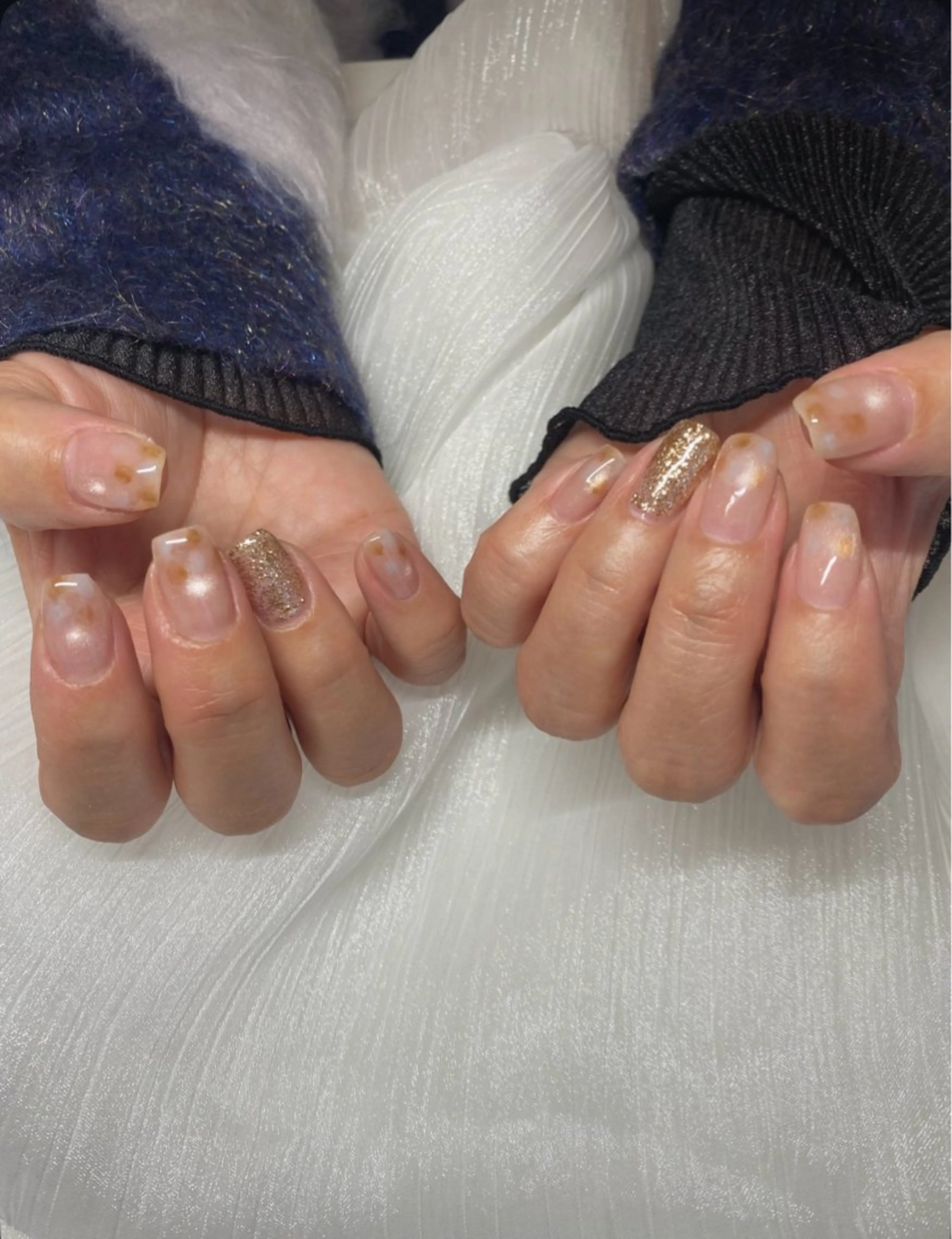 ネイル 持ち込み ニュアンスネイル ハンドネイル nail salon Hope所属・HOPE 【ホプ】のネイルデザイン