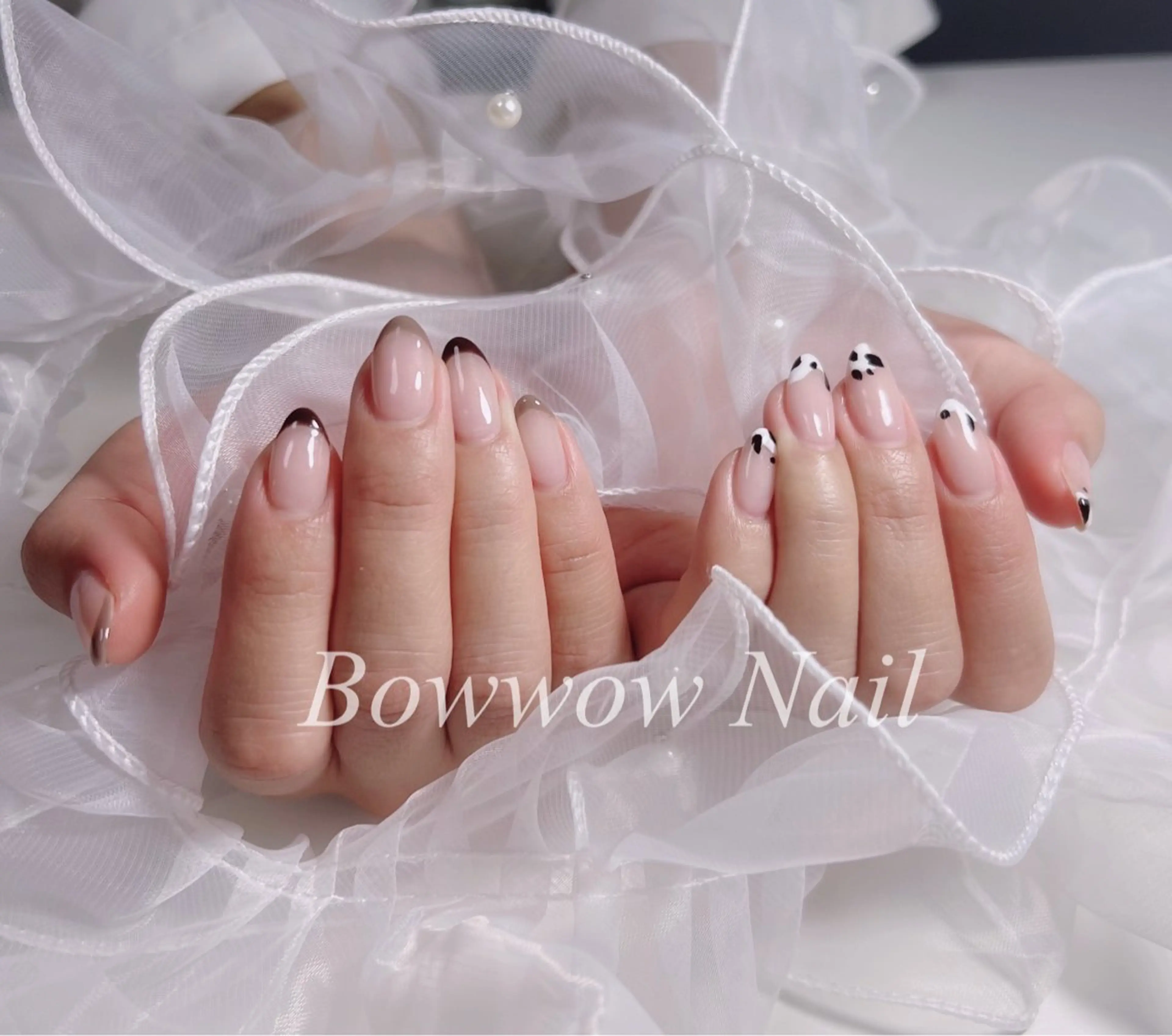 ネイル Bow wow Nail さや🧸のネイルデザイン