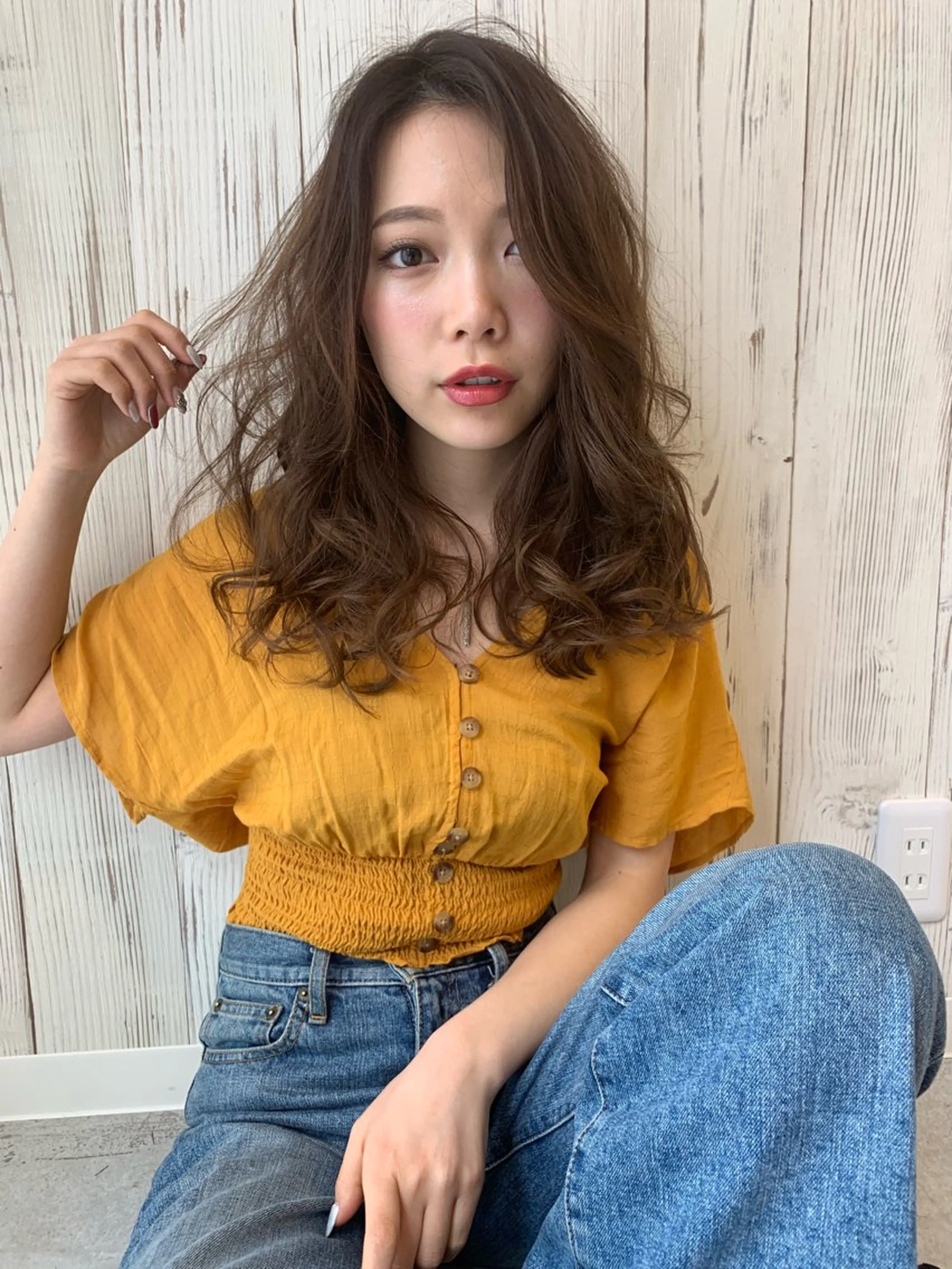 似合わせカット＋高保湿デジタルパーマの写真